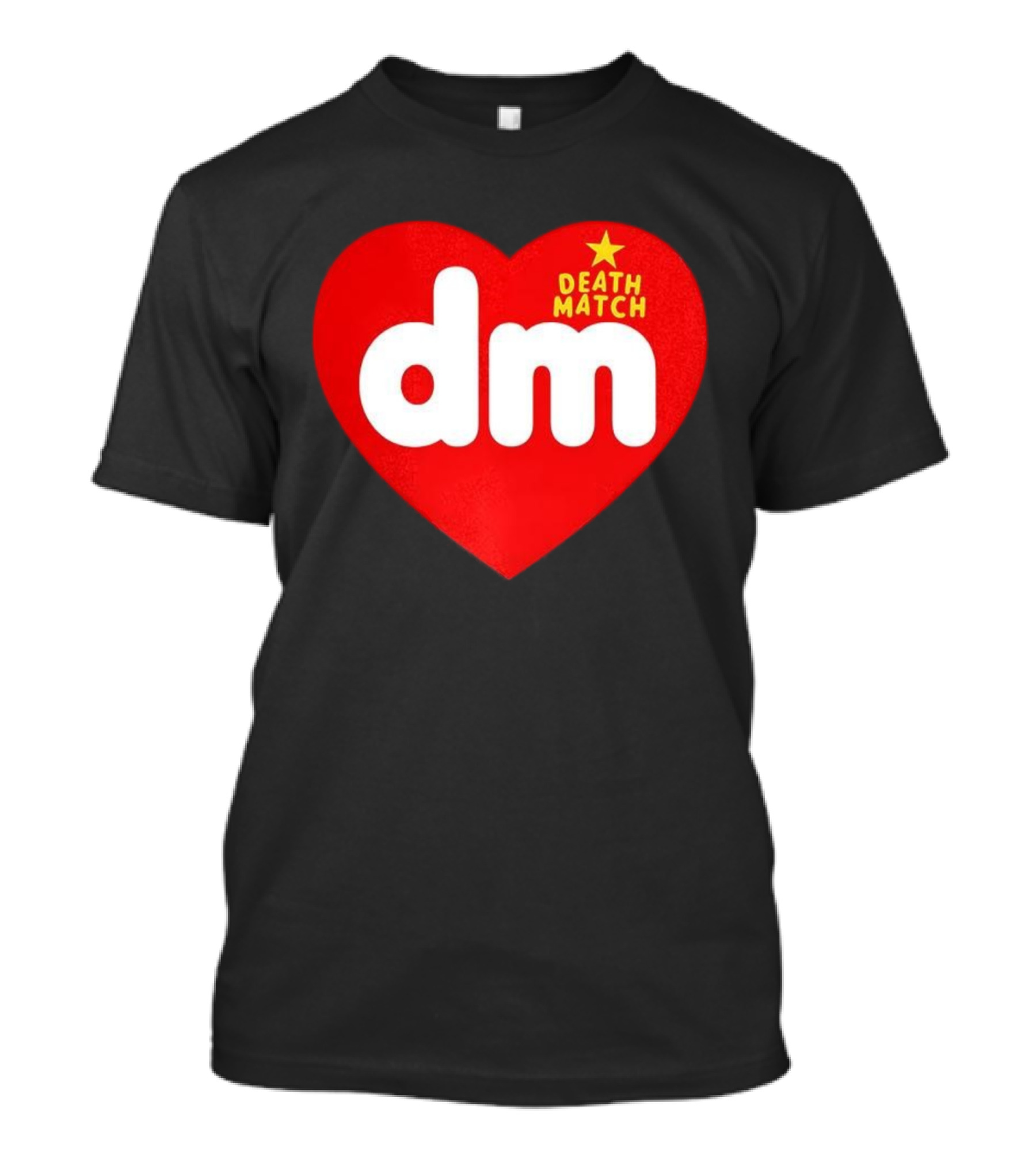 DM DeathMatch Heart Beanbag Bear T-Shirt