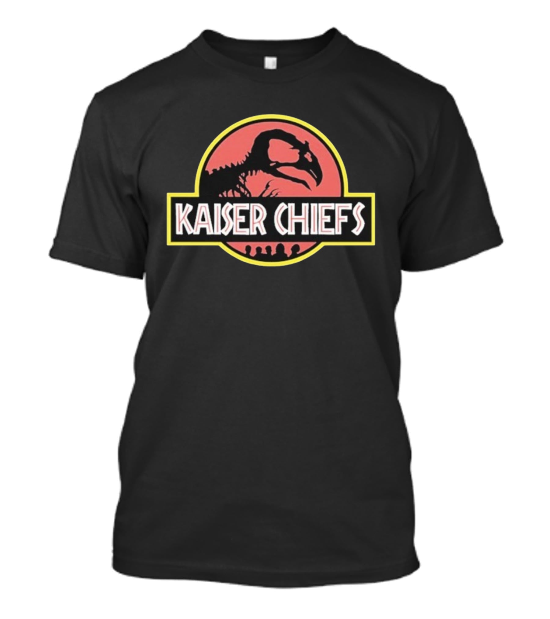 Kaiser Chiefs Jurassic Park T-Rex Skeleton Collaboration T-Shirt