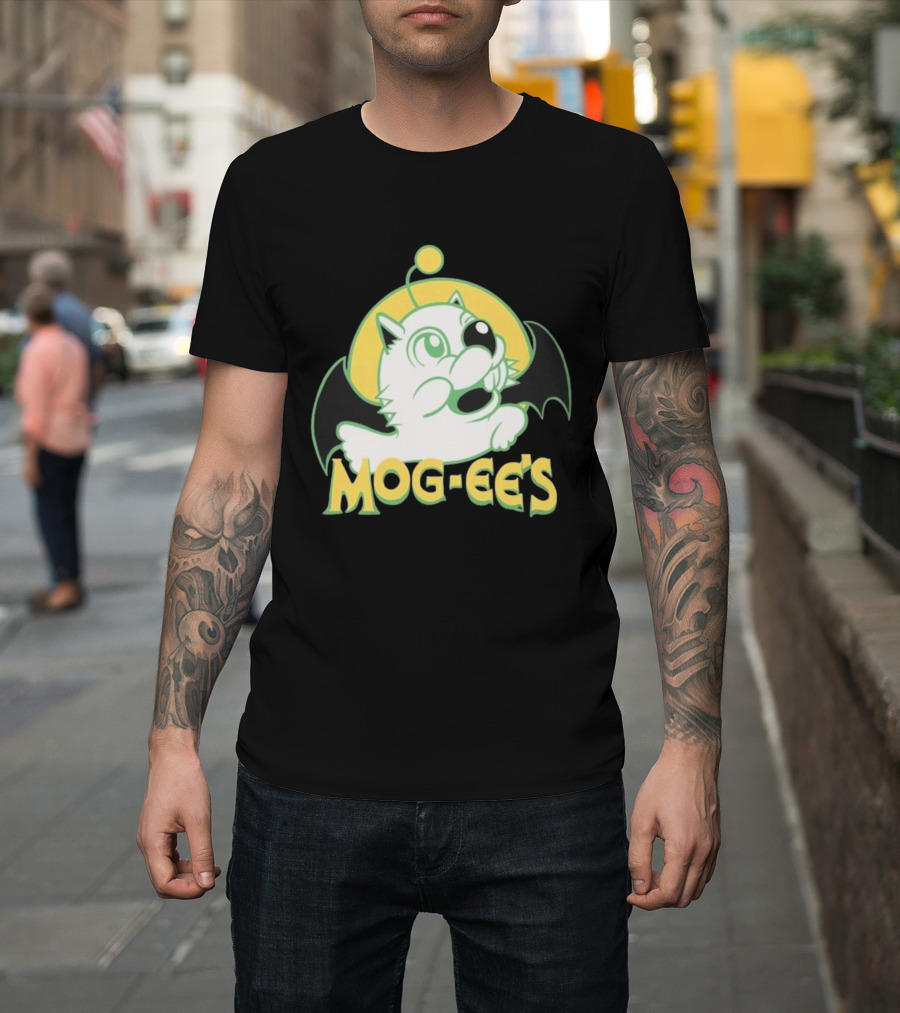 MOG-ee's 4thGEARy Bat Wing Creature Design T-Shirt
