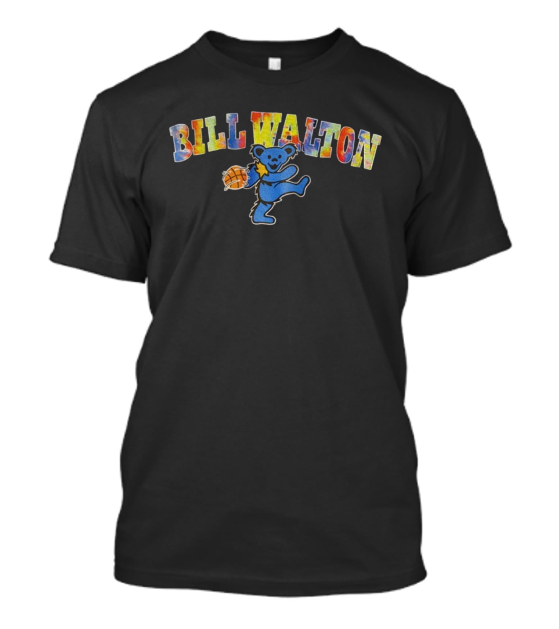Bill Walton Grateful Bear Tie Dye Basketball UCLA Bruins T-Shirt