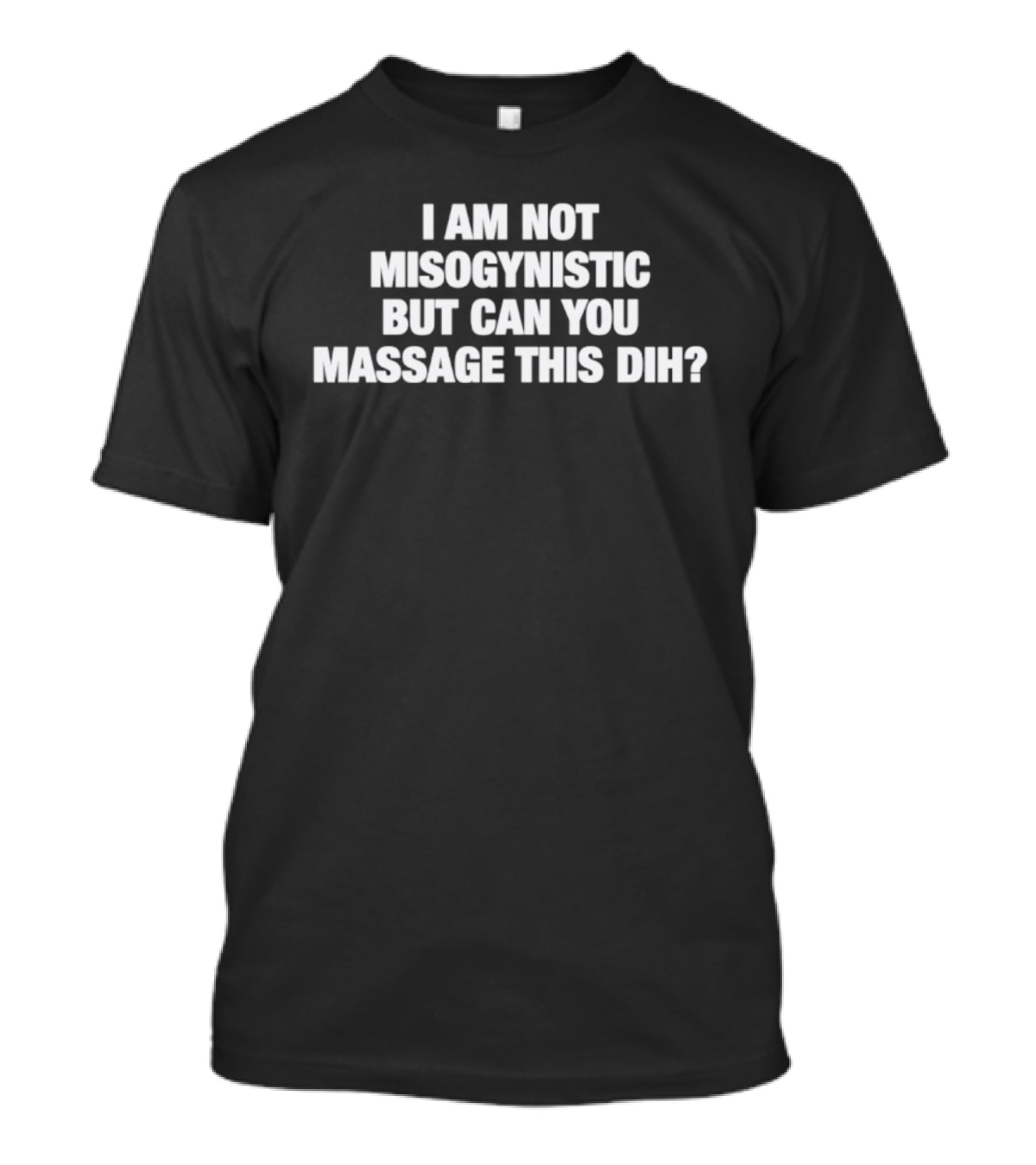 I Am Not Misogynistic But Can You Massage This Dih? T-Shirt