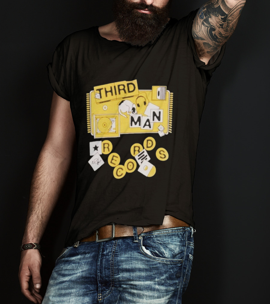 Third Man Records Third Man Rainy Day Records T-Shirt