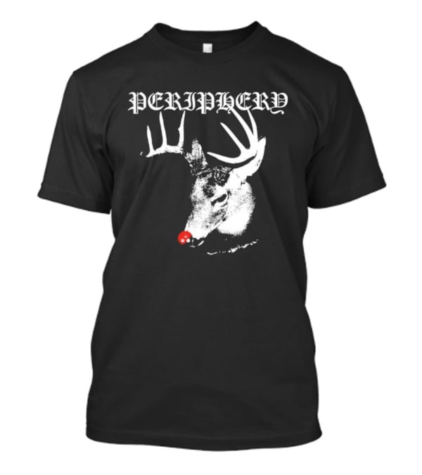 Periphery Rudolph Reindeer Christmas Design T-Shirt