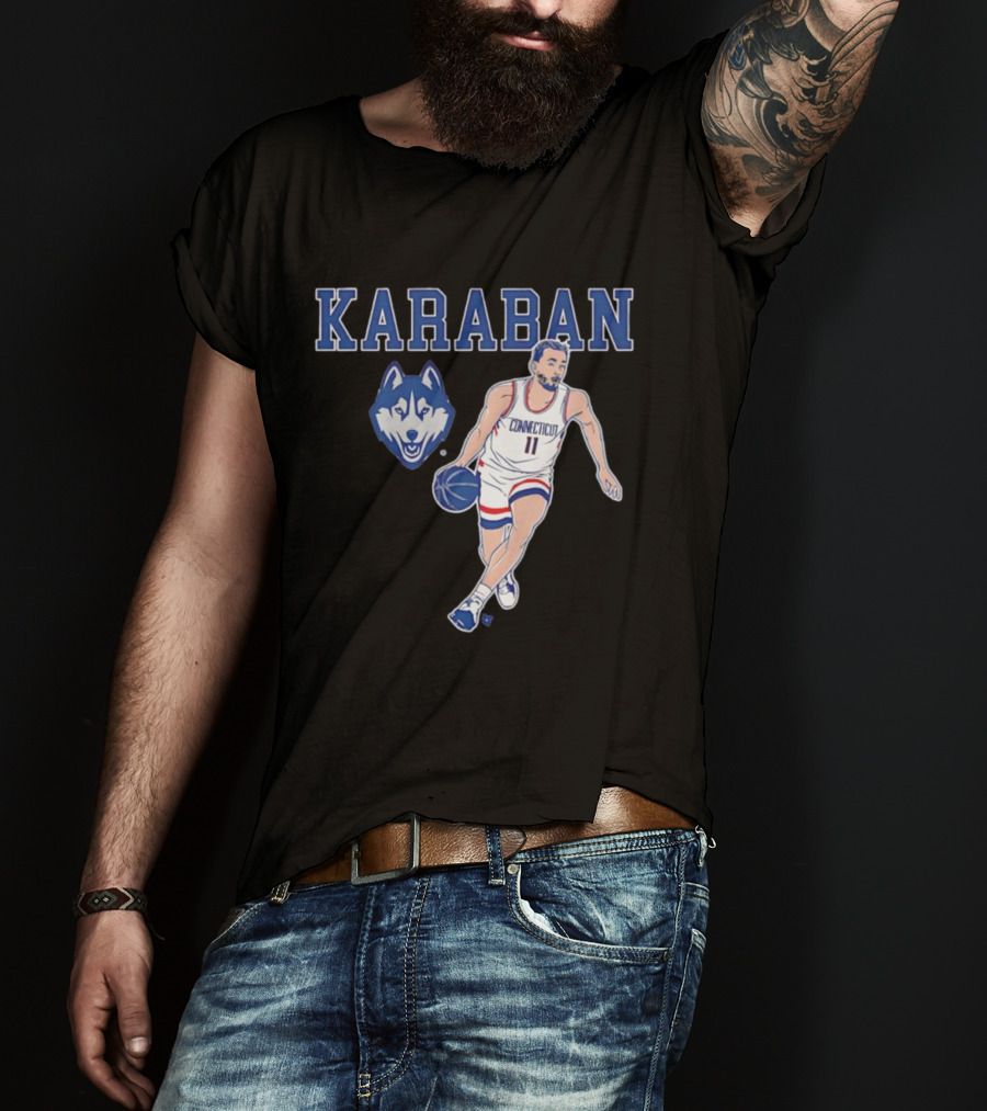 UConn Basketball Karaban Connecticut Huskies Number 11 T-Shirt