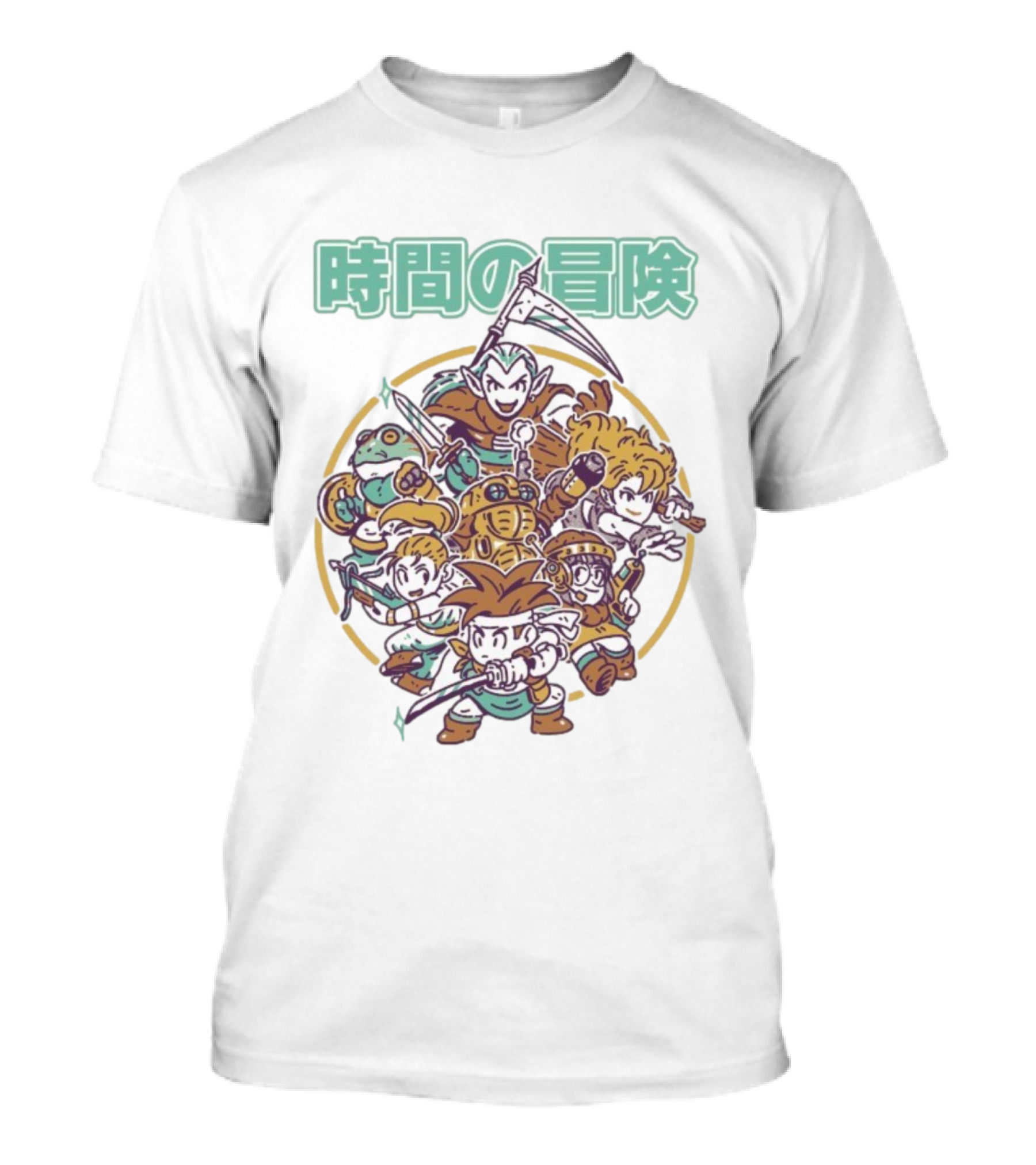 Henrique Torres Adventure Retro Gaming Elements T-Shirt