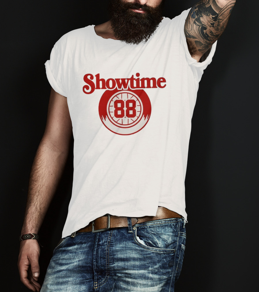 Showtime 88 Patrick Kane Detroit Red Wings Circle T-Shirt