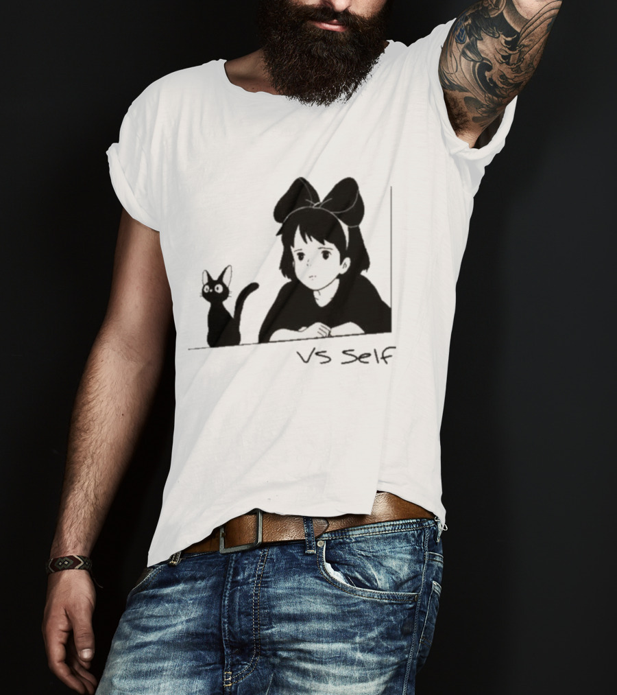 Vs Self Witch Cat Kiki’s Delivery Service Ursula T-Shirt