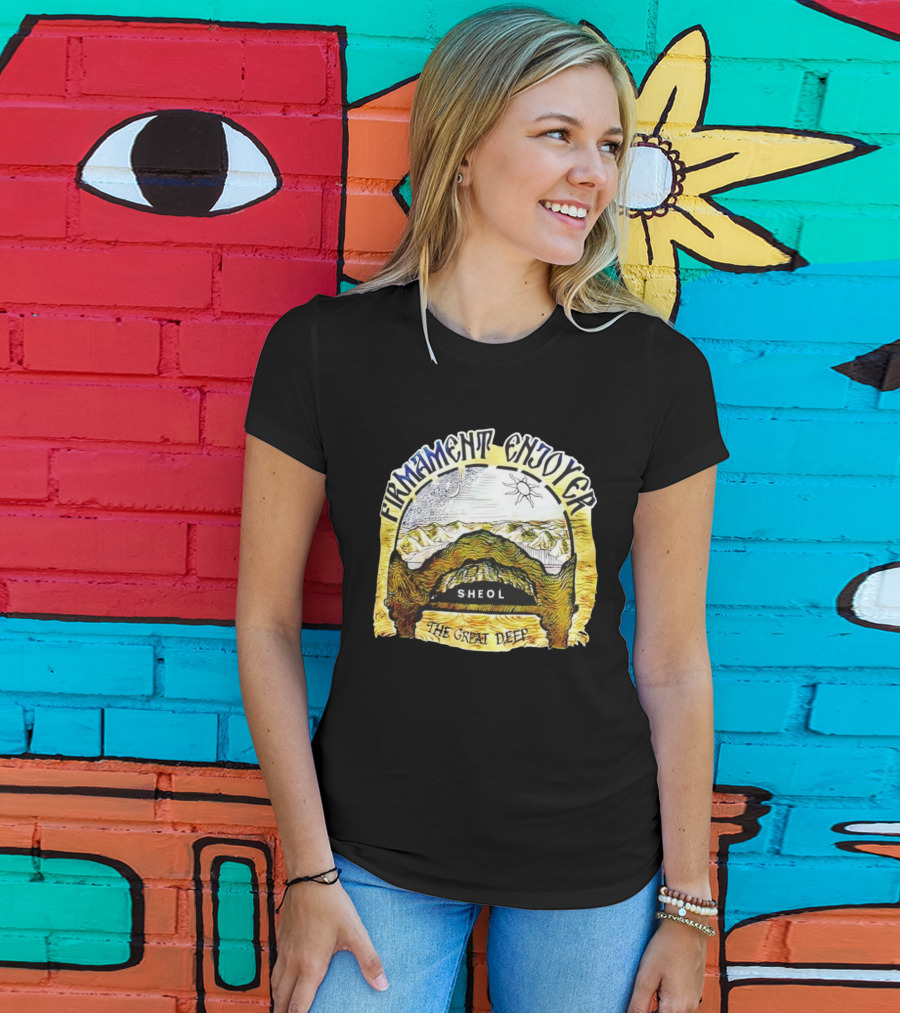 Firmament Enjoyer Sheol The Great Deep Sun And Moon Mountains T-Shirt