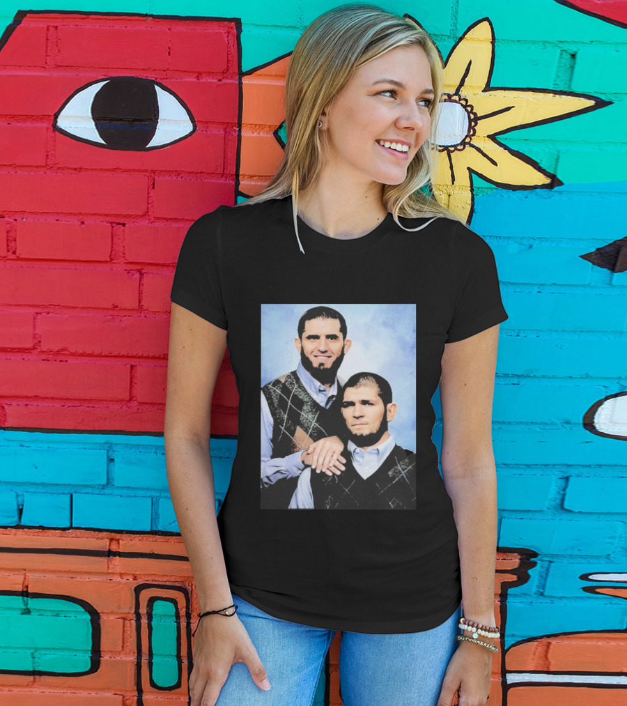 Islam Makhachev Step Brothers UFC 322 Comedy Tribute T-Shirt