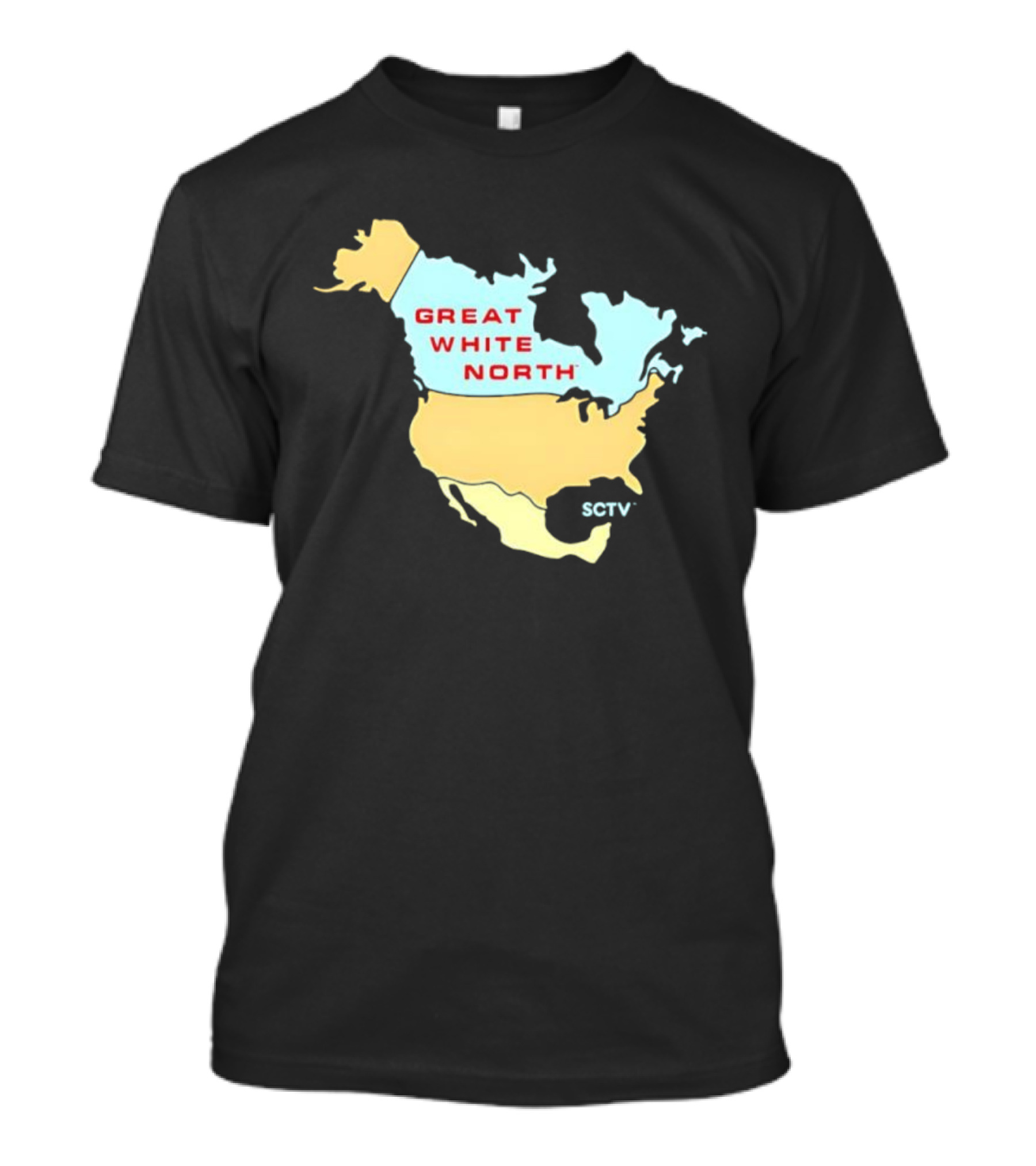 SCTV Great White North Map T-Shirt