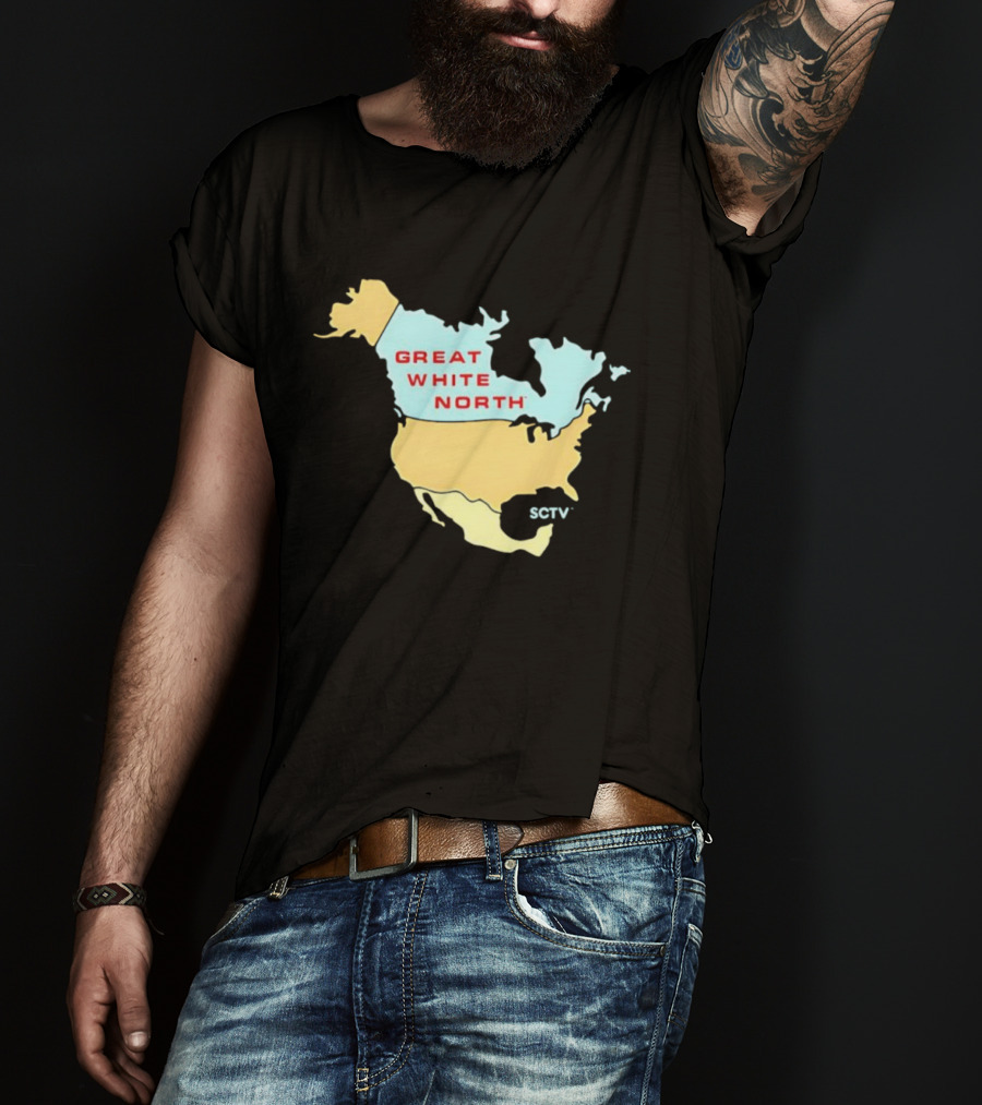 SCTV Great White North Map T-Shirt