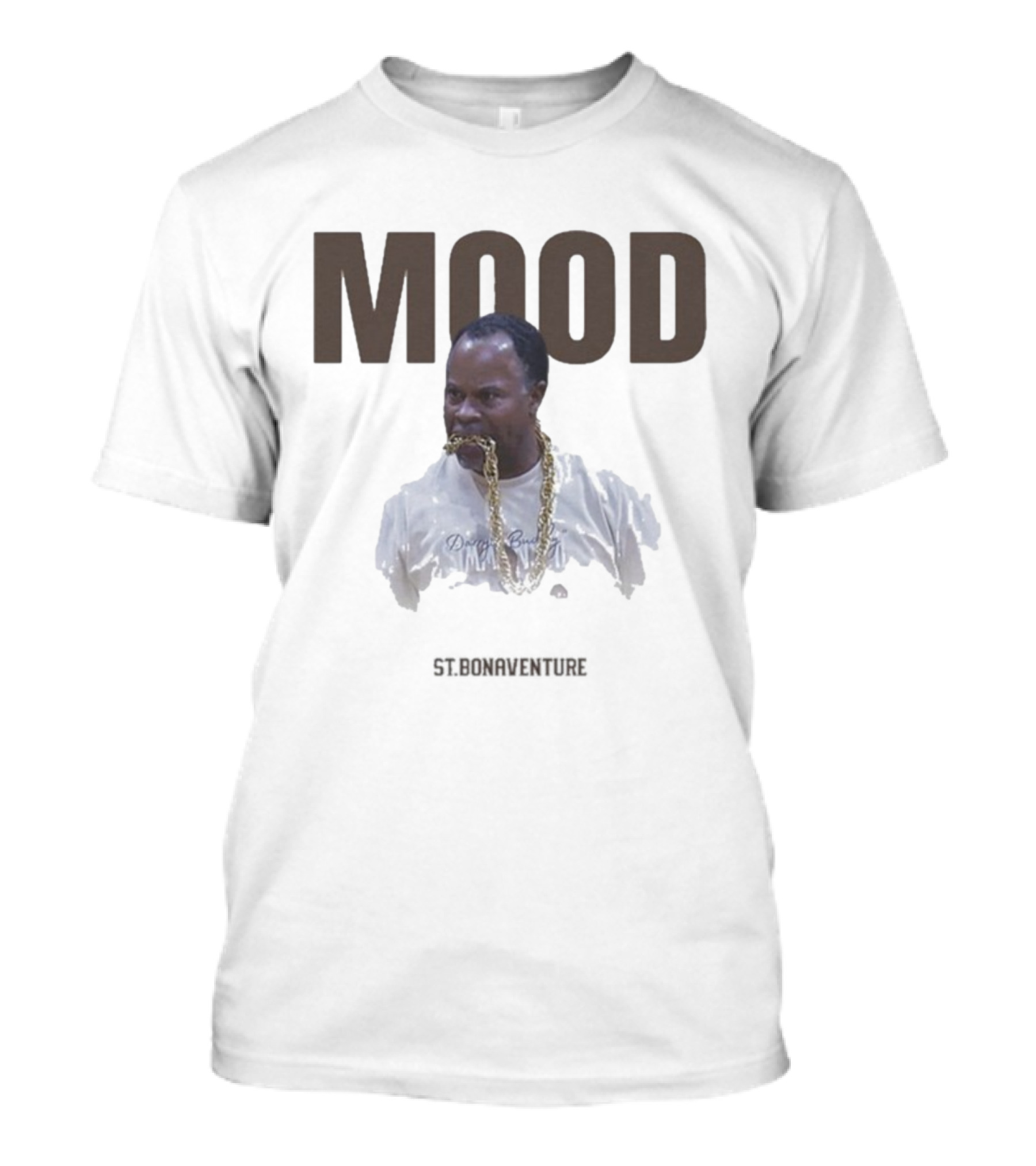 Darryl Simmons Mood St Bonaventure Gold Chain T-Shirt