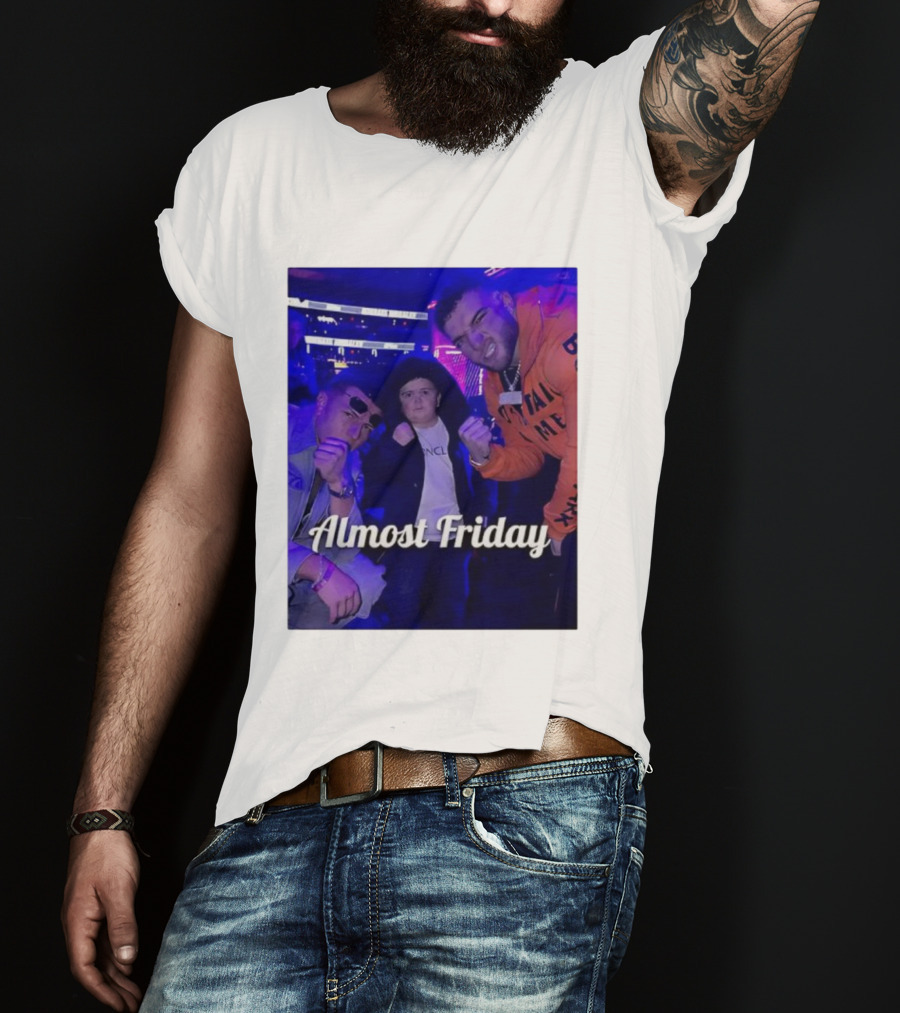 Almost Friday Hasbulla Pavia Skatt Night Out T-Shirt
