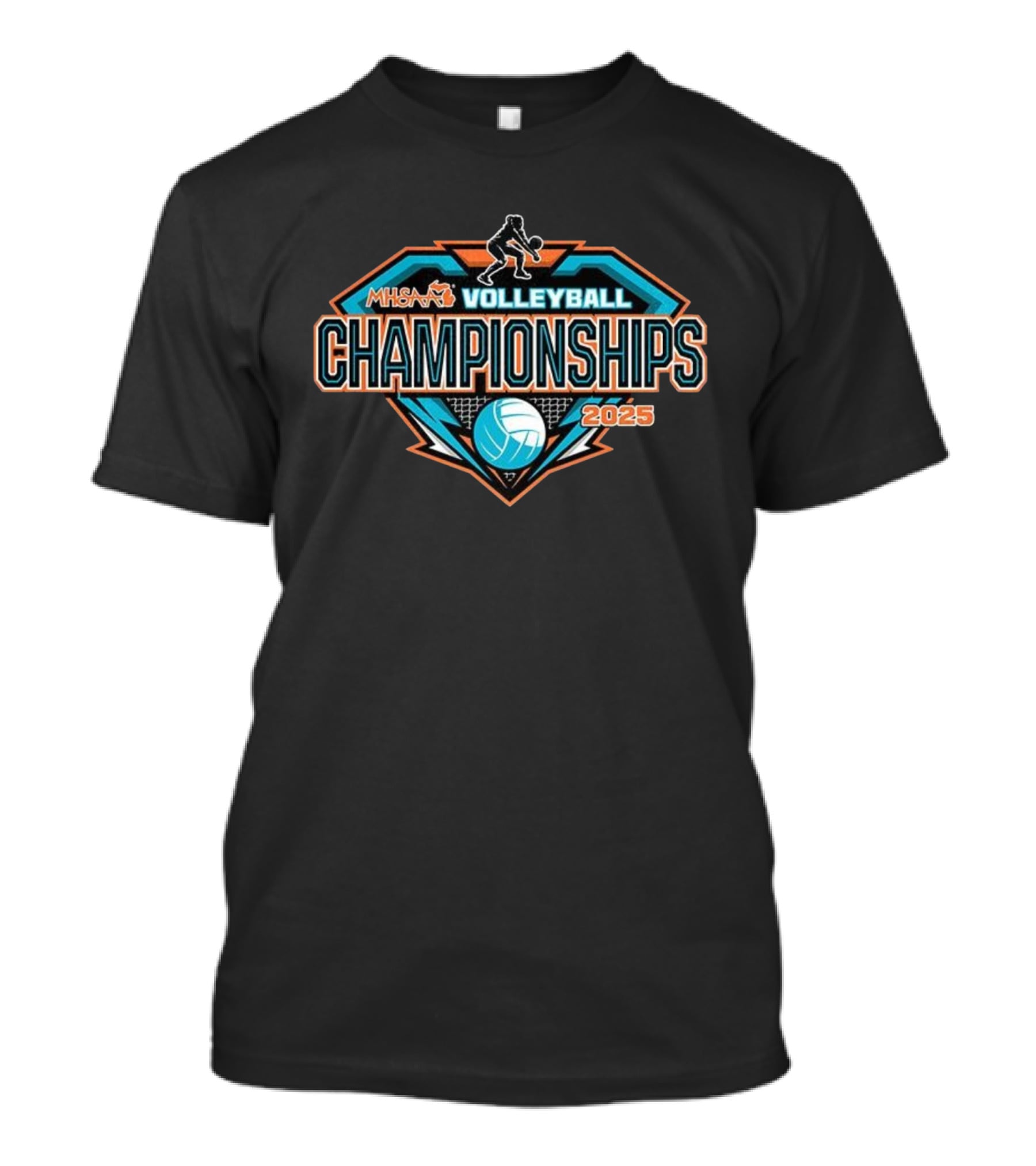 MHSAA 2025 Volleyball Championships T-Shirt