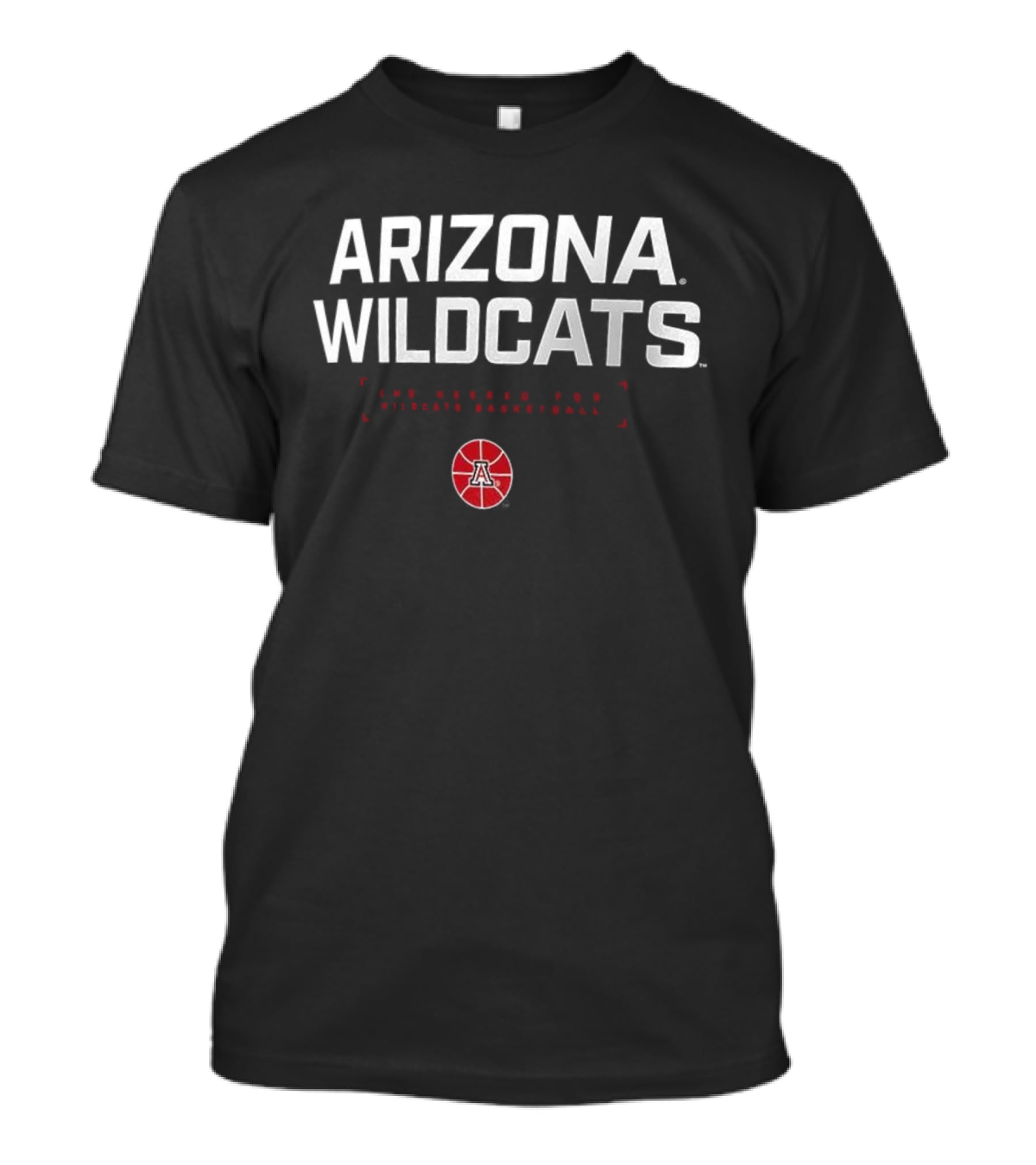Arizona Wildcats 2025 Courtside Basketball Team A Logo T-Shirt