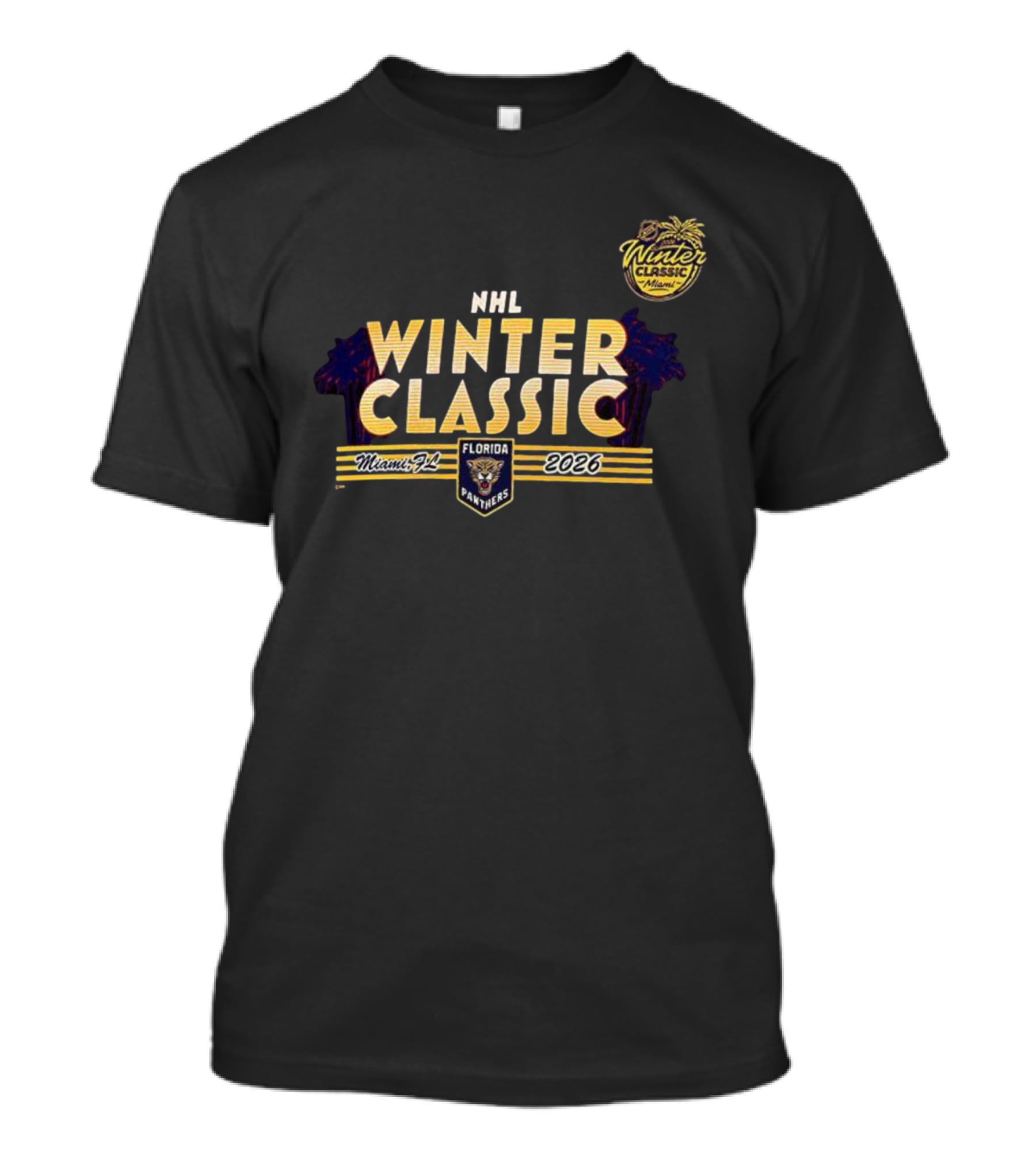 NHL Winter Classic 2026 Miami FL Florida Panthers T-Shirt