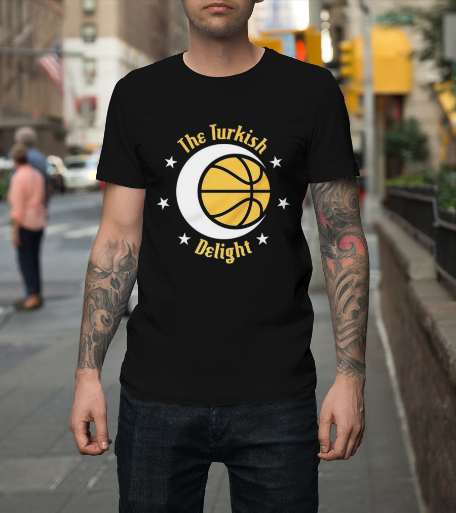 Houston Rockets The Turkish Delight Basketball Crescent Moon And Stars T-Shirt