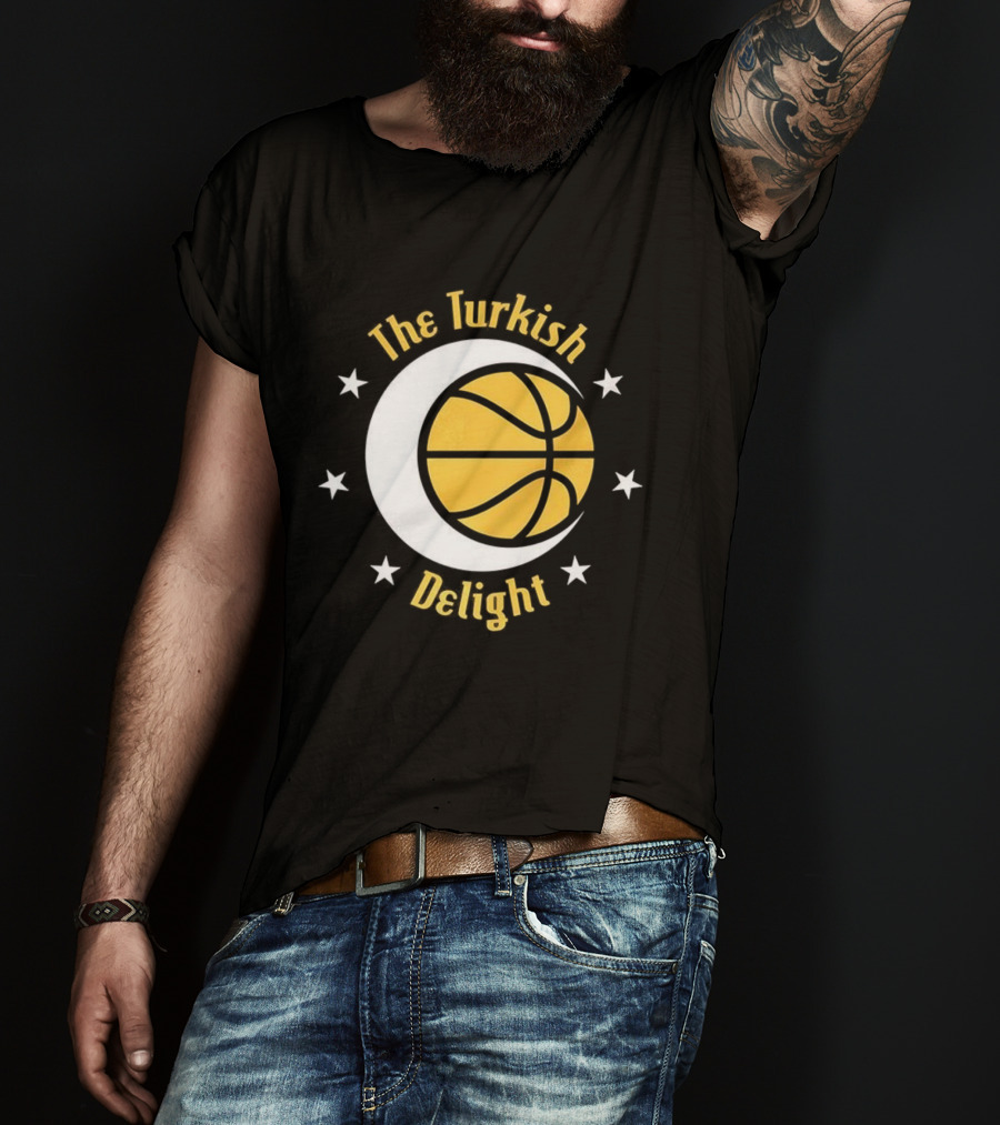 Houston Rockets The Turkish Delight Basketball Crescent Moon And Stars T-Shirt