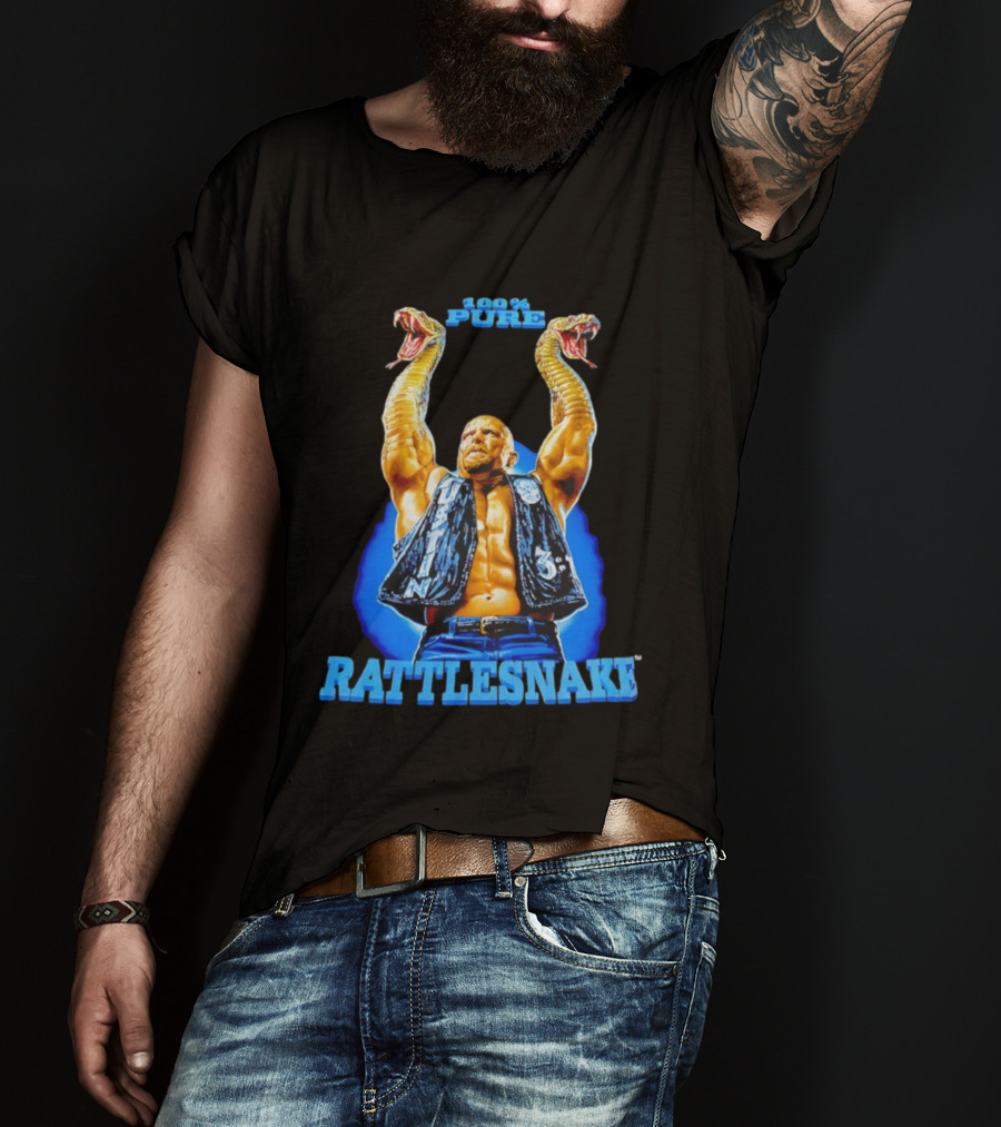 Stone Cold Steve Austin 100% Pure Rattlesnake T-Shirt