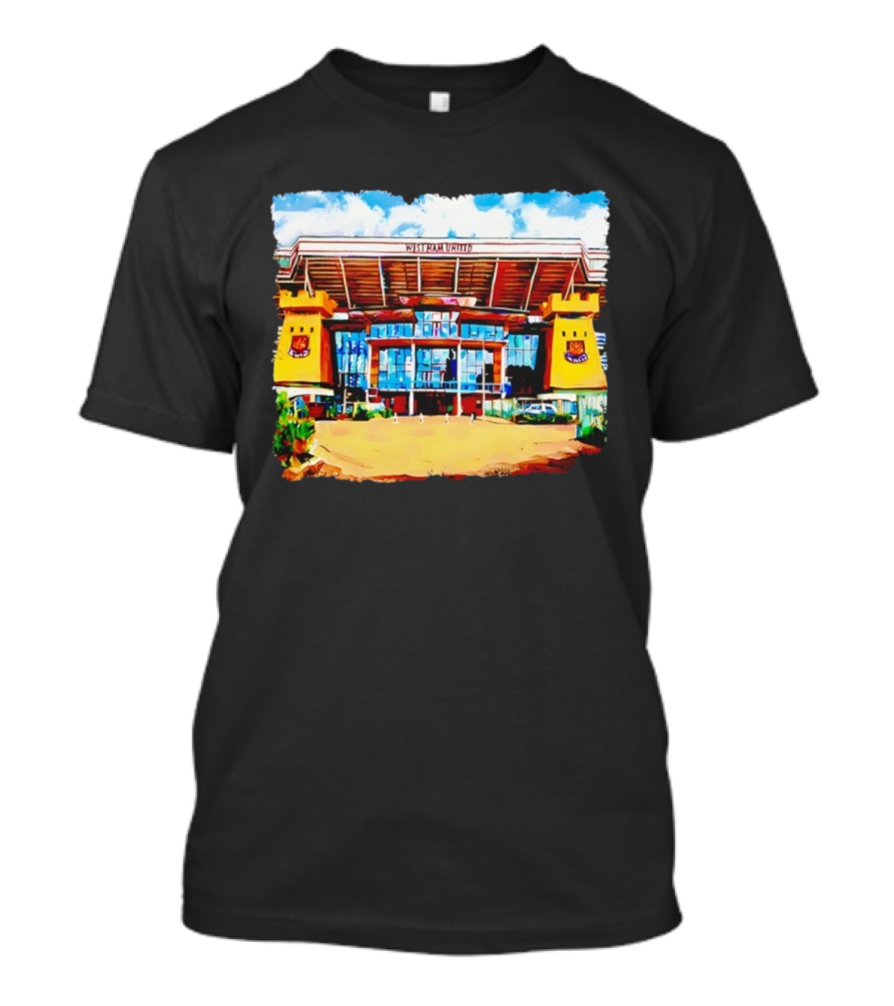 West Ham United Upton Park Stadium Iconic Heritage T-Shirt