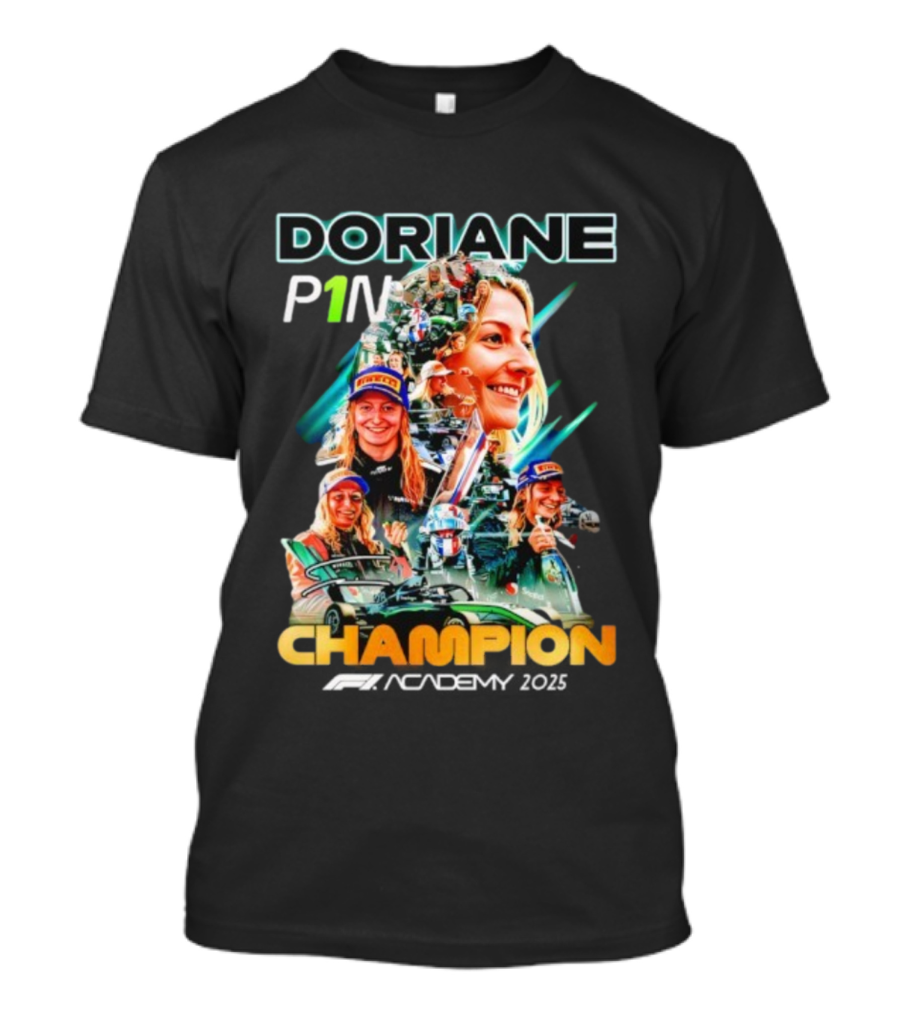 Doriane P1N Champion Racing Icon 2025 T-Shirt