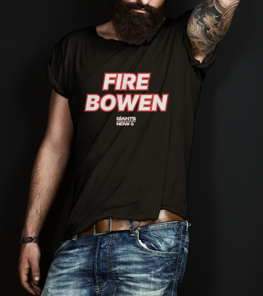Fire Bowen Giants Now T-Shirt