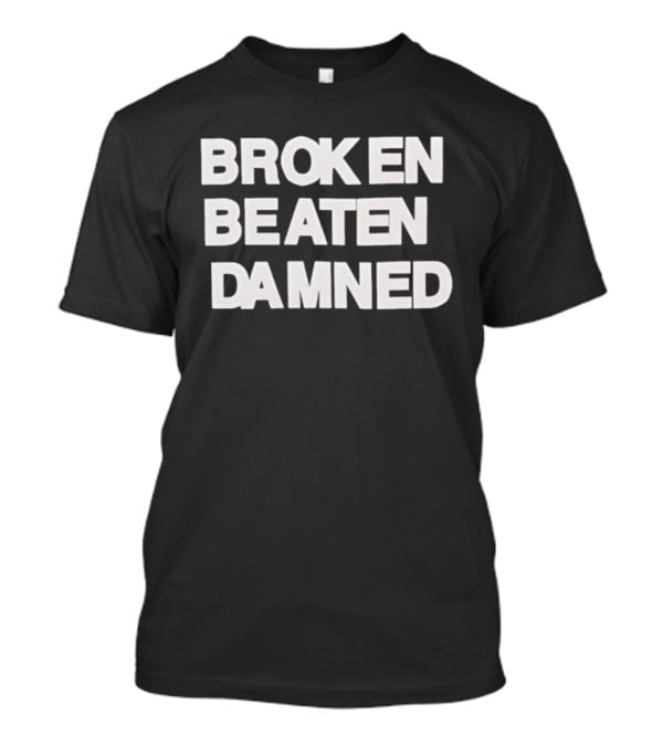 BROKEN BEATEN DAMNED My Chemical Romance Inspired T-Shirt