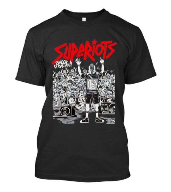 Superiots Concert Crowd Energy Di Barisan T-Shirt