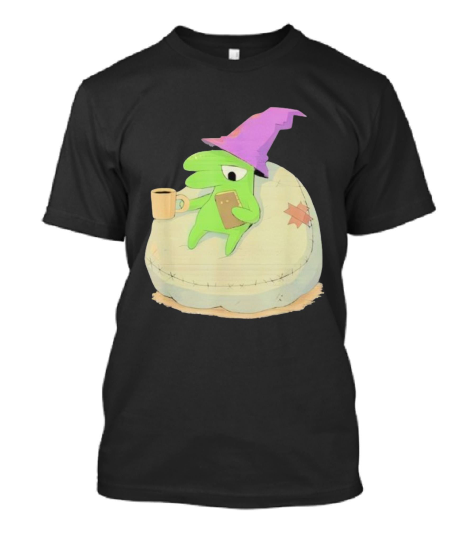 Smiling Friends Glep Vintage Witch Hat Cozy Moment T-Shirt
