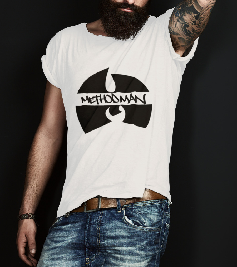 Method Man Wu-Tang Clan Vintage Logo T-Shirt