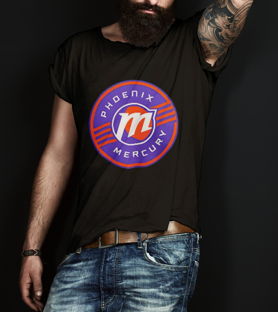 Phoenix Mercury WNBA Team Icon Purple Circle T-Shirt
