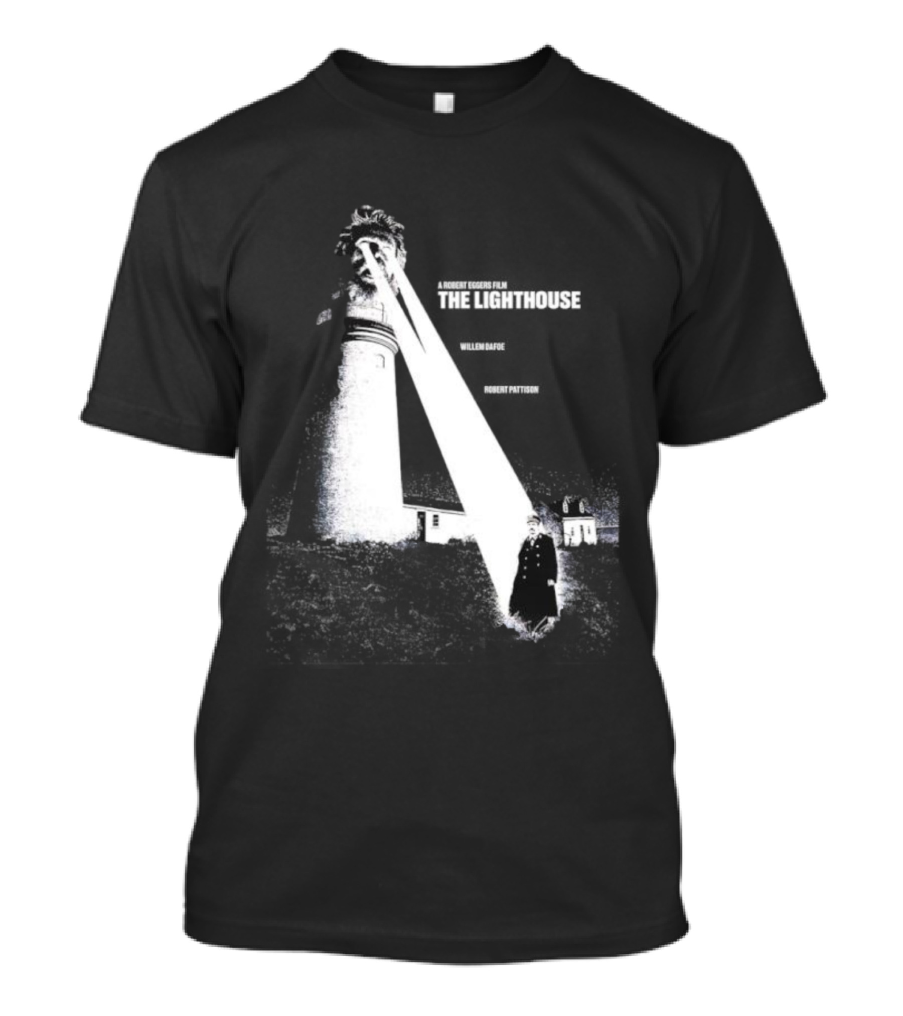 Robert Eggers The Lighthouse Willem Dafoe Robert Pattinson Vintage Scene T-Shirt