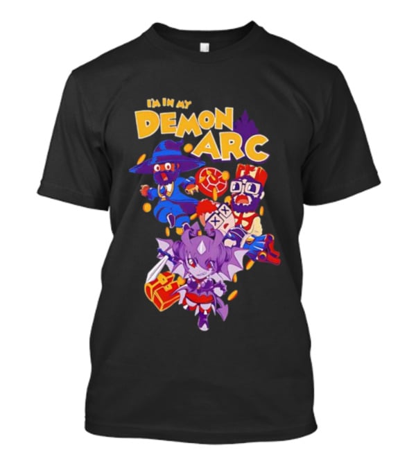 I’m In My Demon Arc Anime Characters Adventure T-Shirt