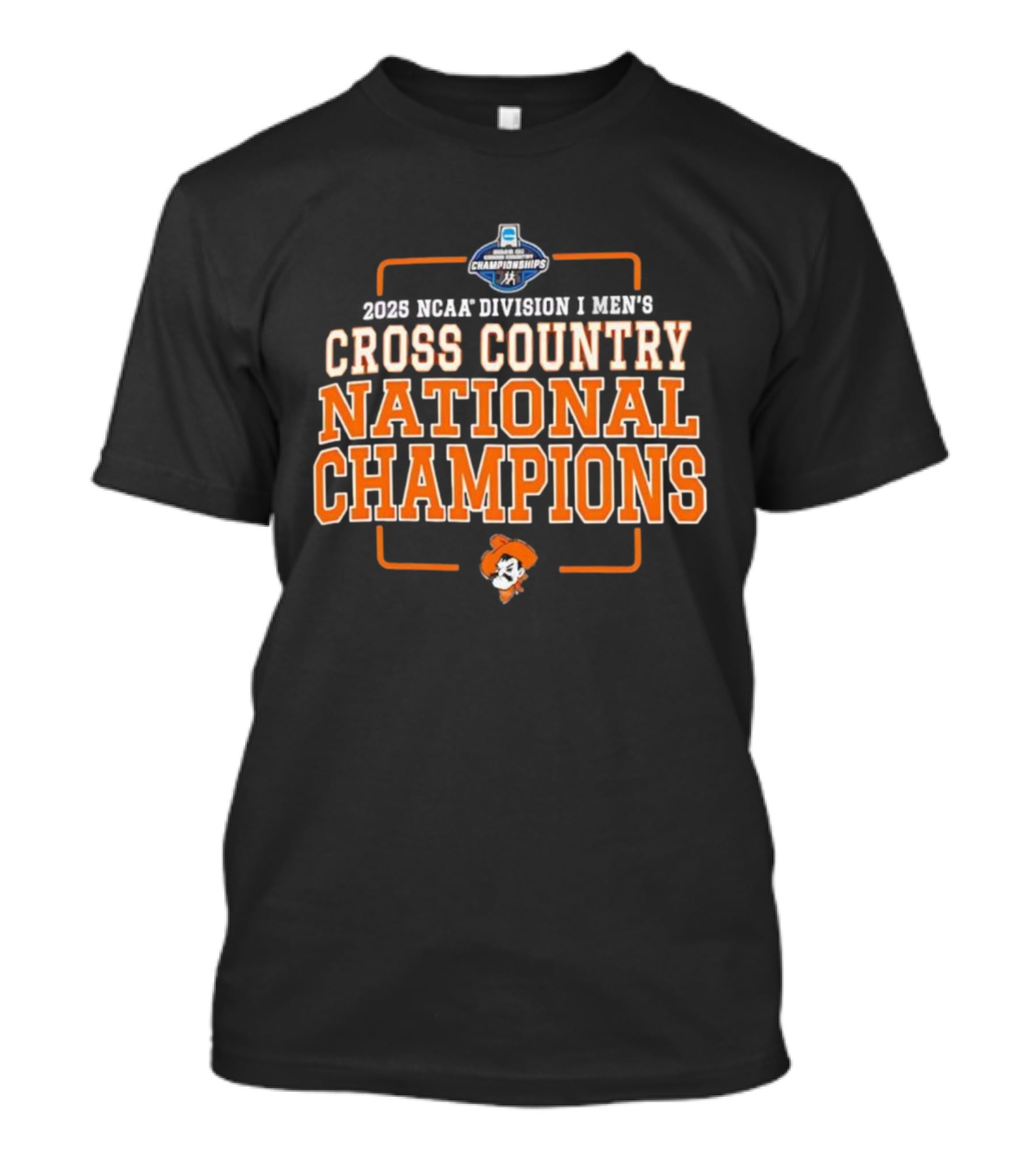 Oklahoma State Cowboys Cross Country National Champions 2025 NCAA T-Shirt