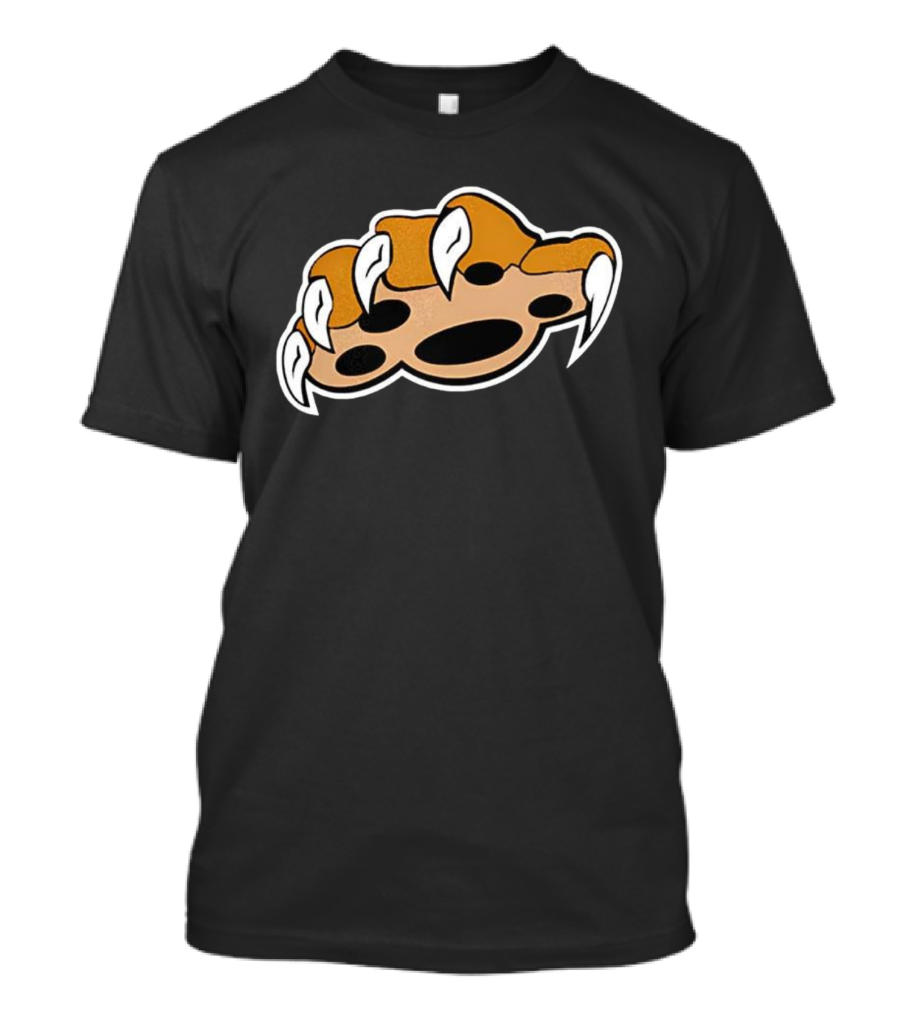 Cat Paw Swipe Claw Scratch Icon Graphic T-Shirt