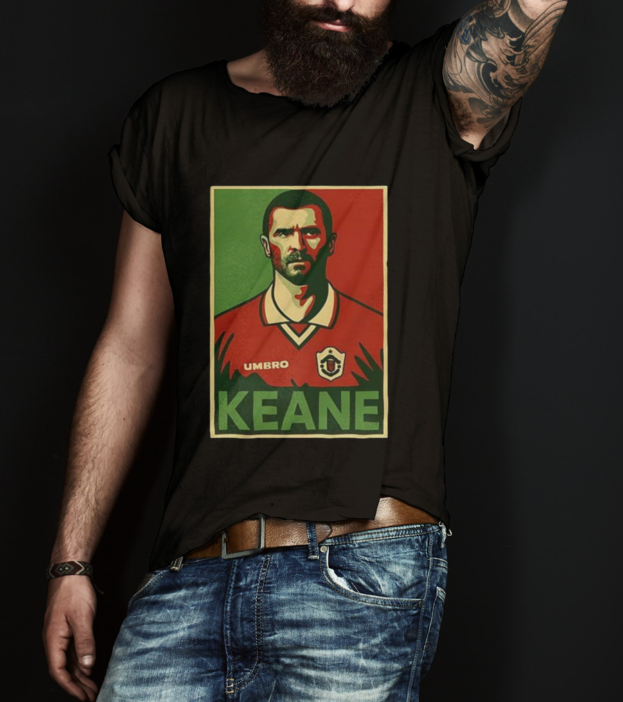 Roy Keane Umbro Football Icon T-Shirt