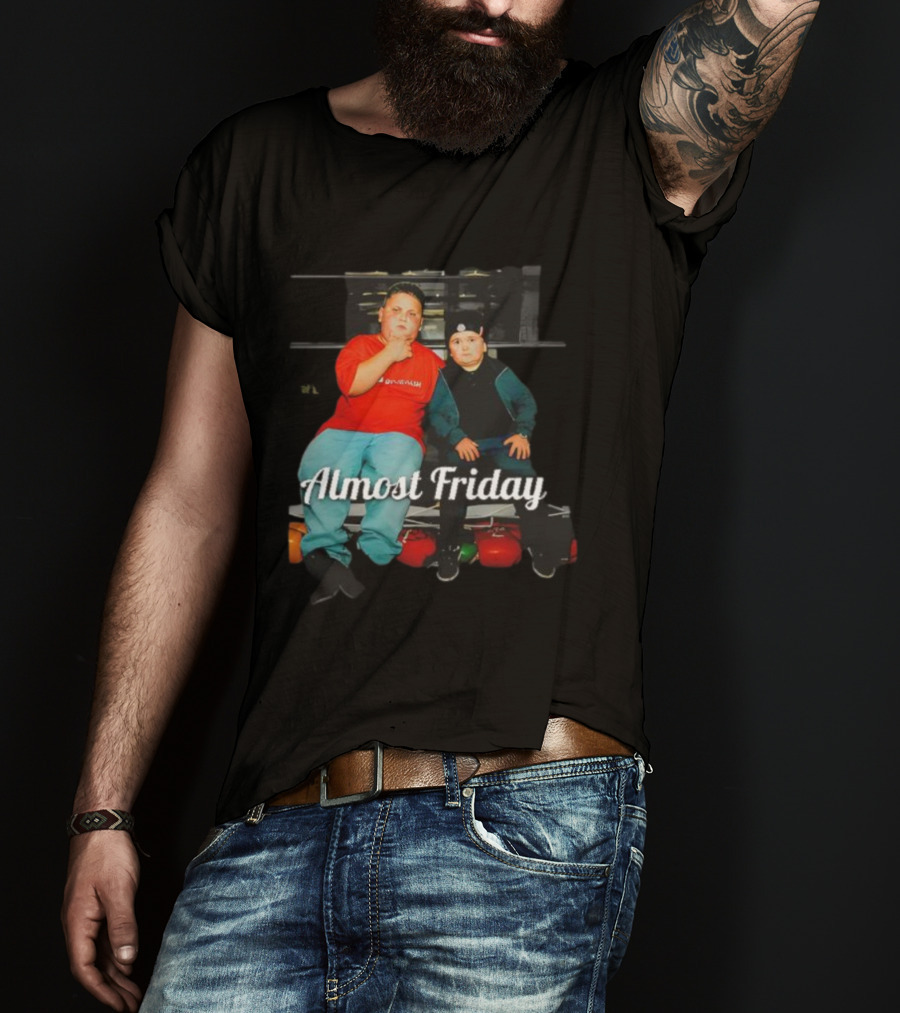 Almost Friday Rizzler Hasbulla Bowling Alley Vibes T-Shirt