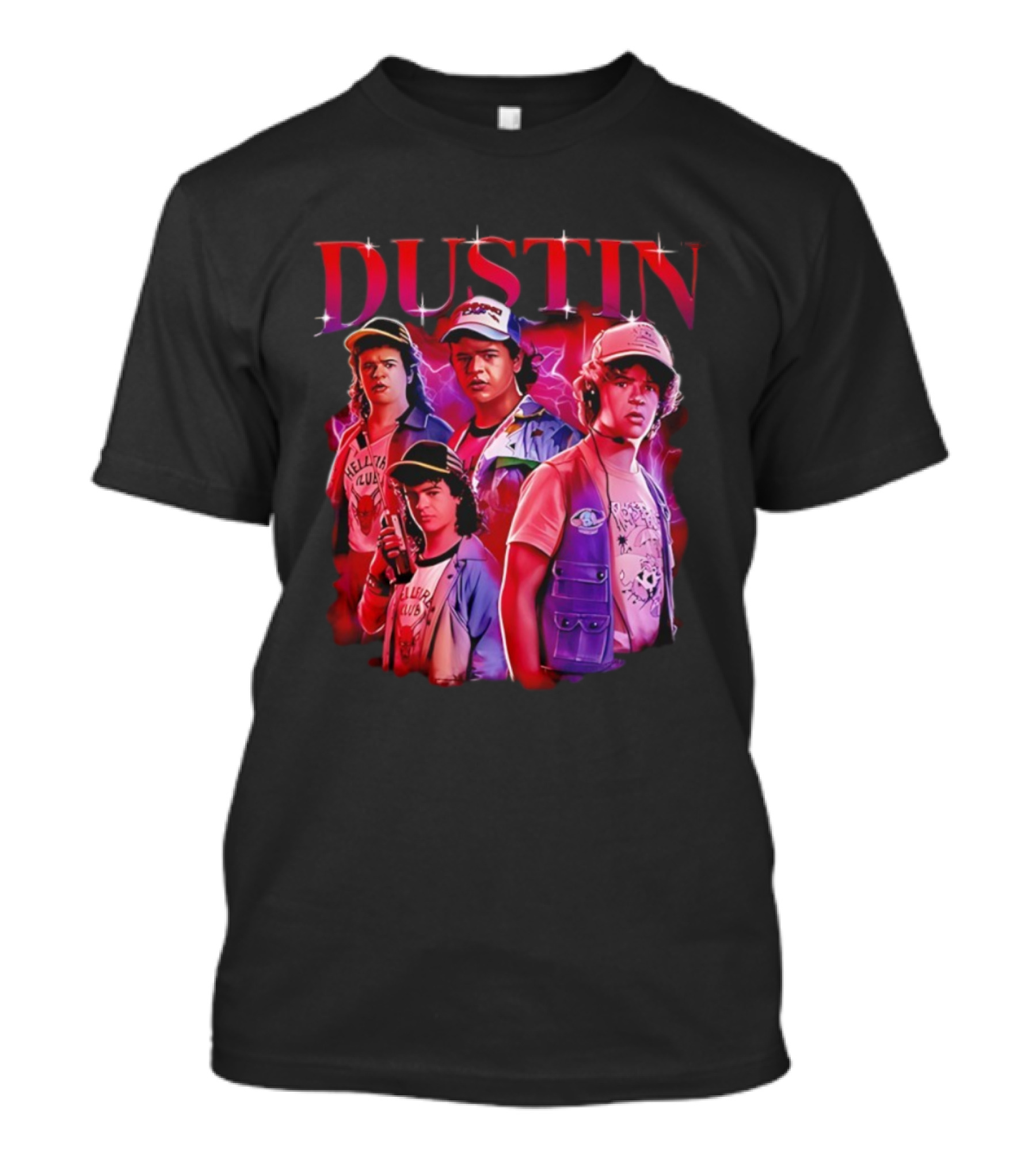 Dustin Henderson Stranger Things Hellfire Club Series T-Shirt