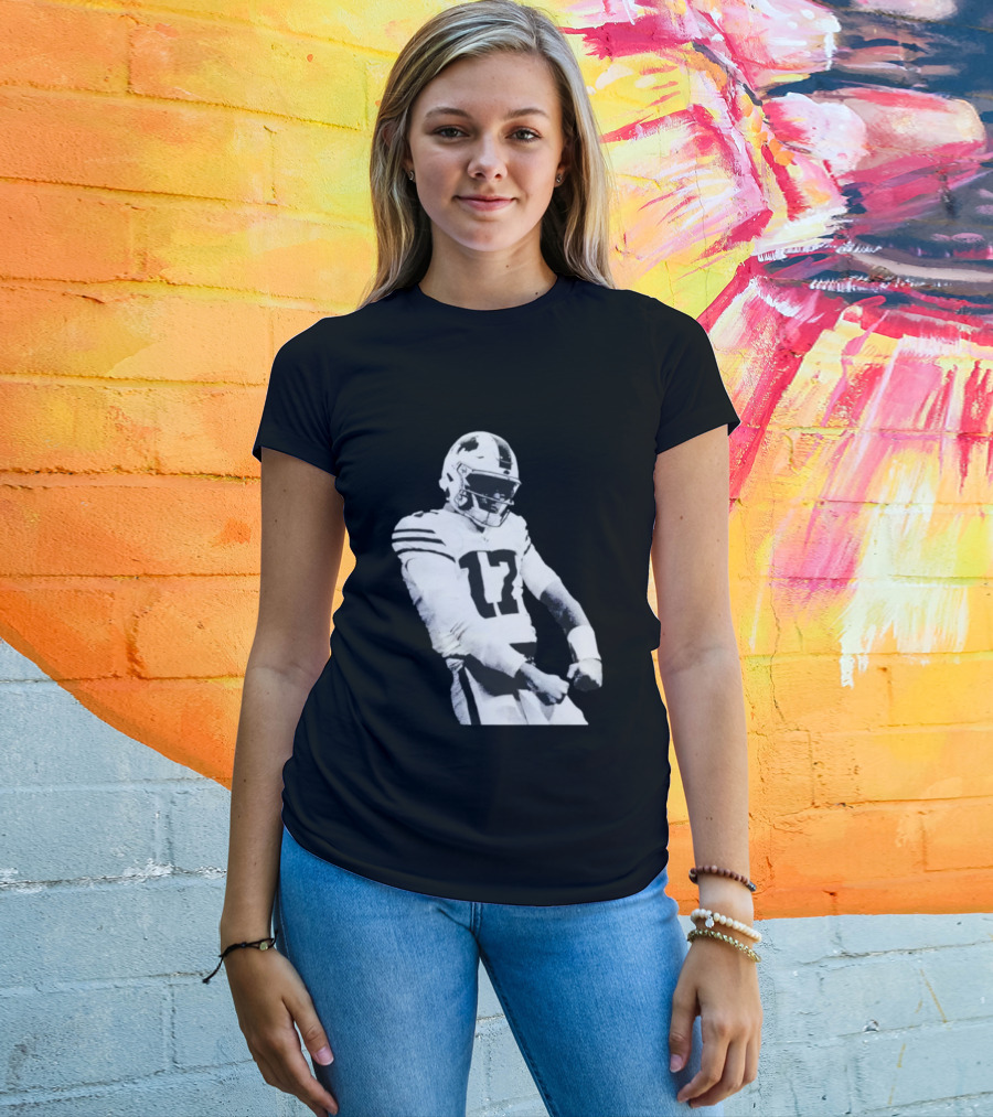 Buffalo Bills Flex Hey-ey-Ey-ey Number 17 Football Celebration T-Shirt