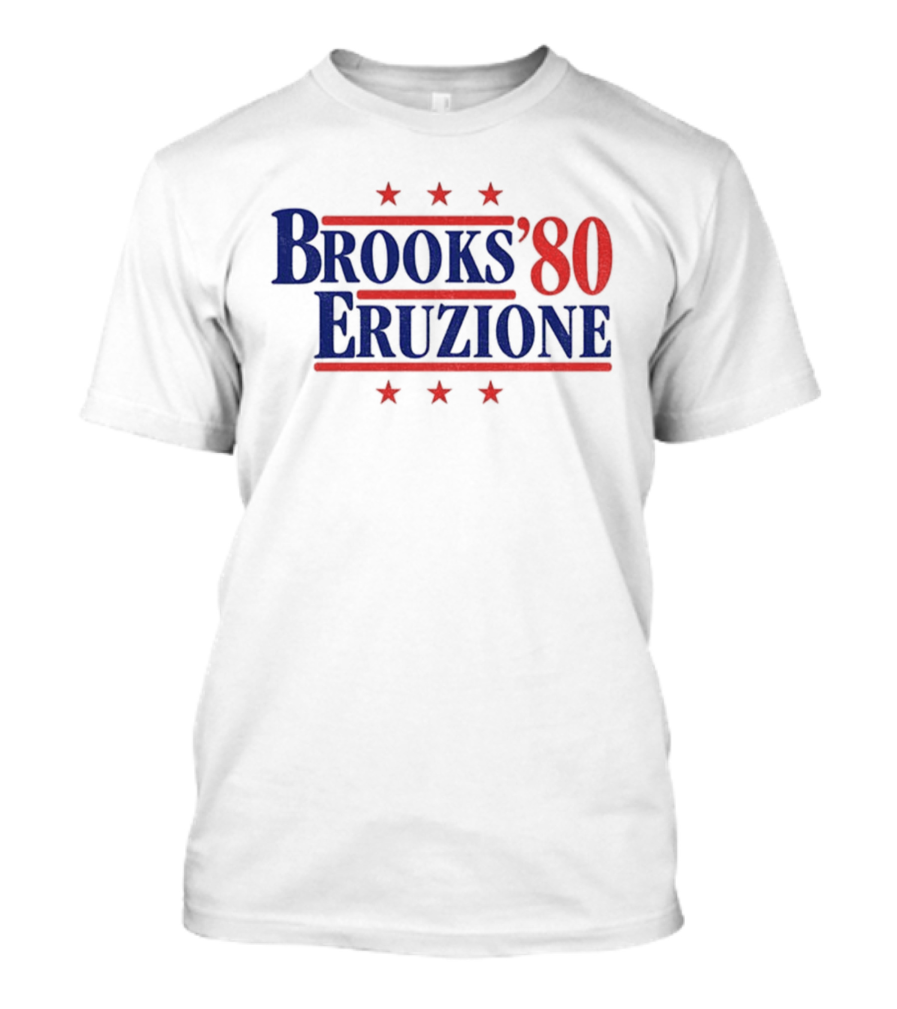 Brooks & Eruzione '80 Hockey Legends Mike Eruzione Herb Brooks For President Fan T-Shirt