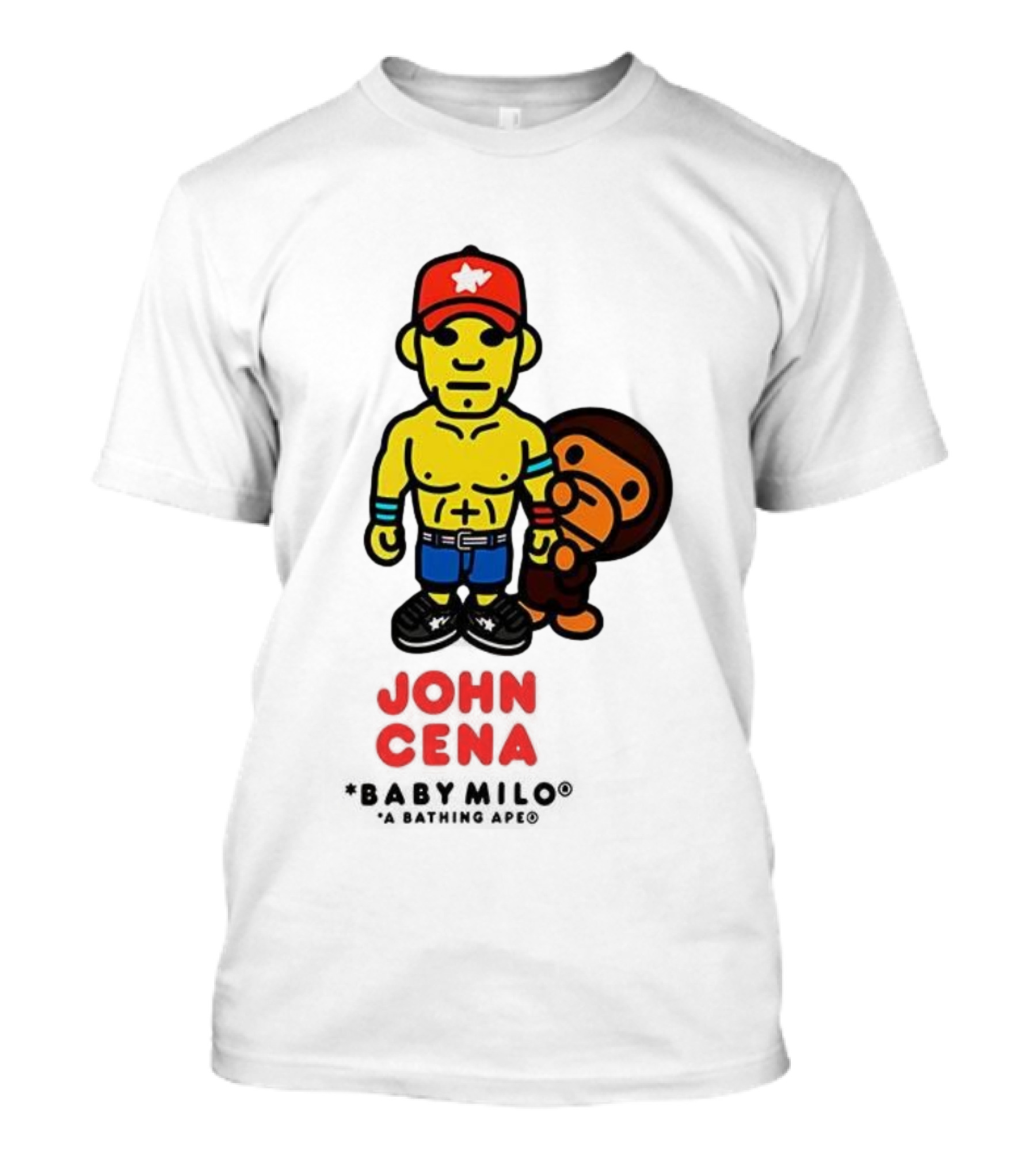 John Cena Baby Milo Collaboration Graphic T-Shirt