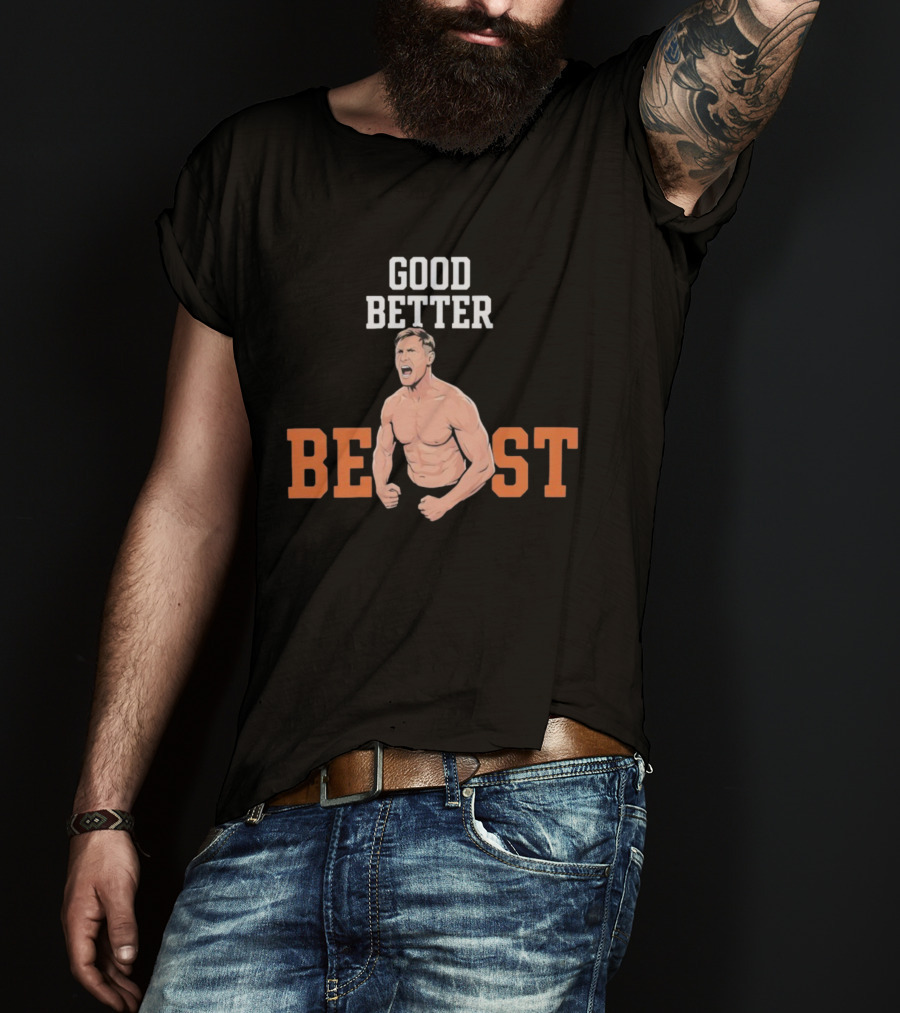 Good Better Beast Chicago Bears Football Ben Johnson T-Shirt