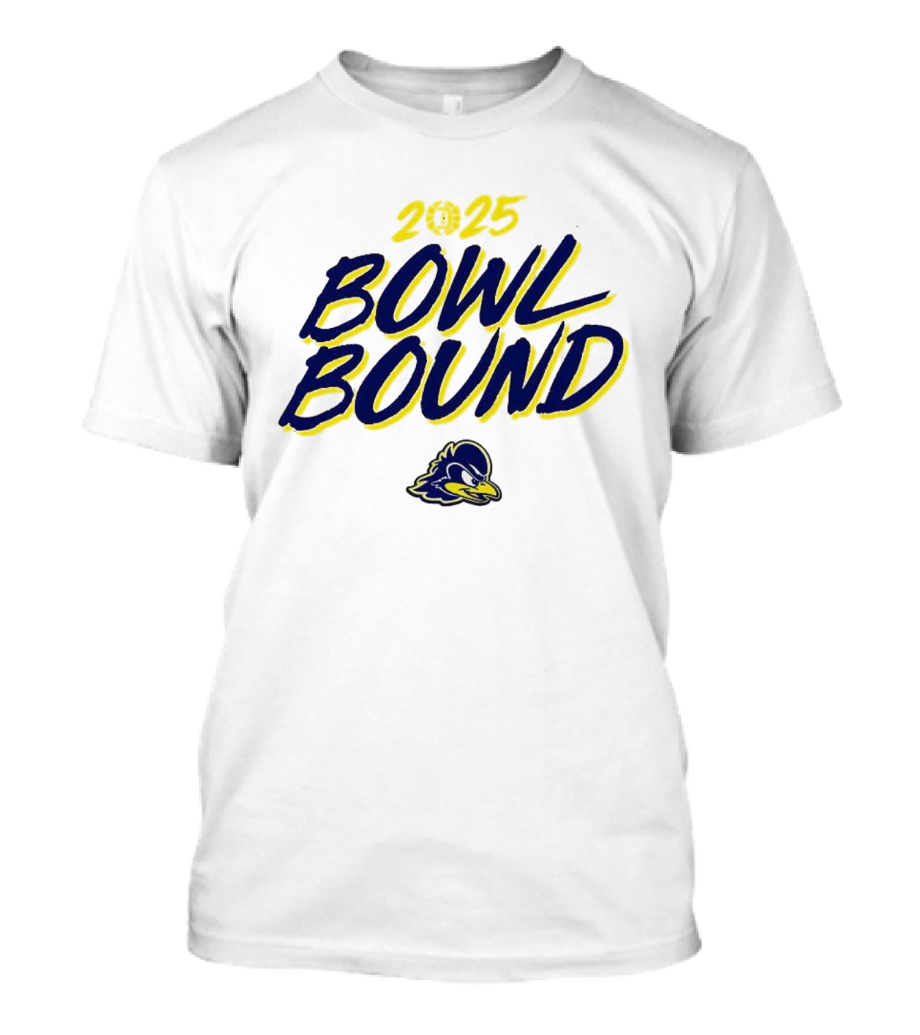 Delaware Fightin’ Blue Hens 2025 Bowl Bound Football Team Spirit T-Shirt