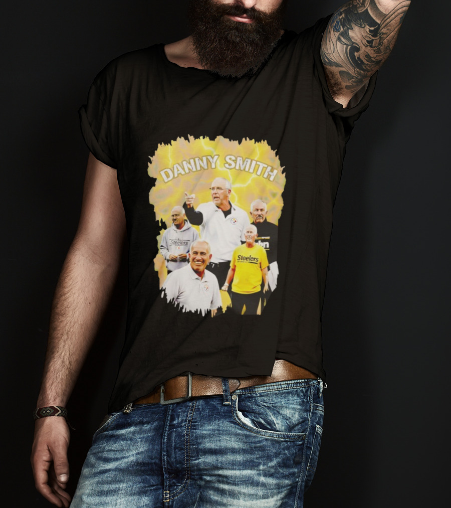Danny Smith Pittsburgh Steelers Fan Coach Tribute T-Shirt