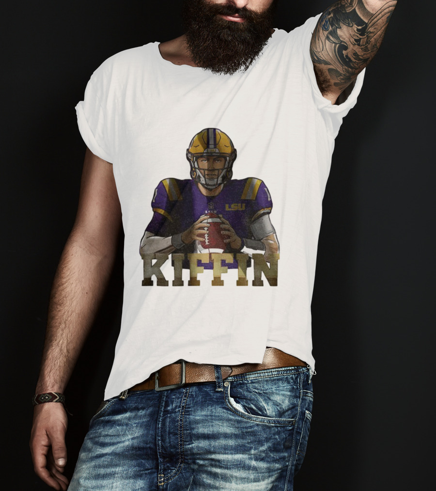 Kiffin Lane Kiffin NCAA LSU Football Captain T-Shirt