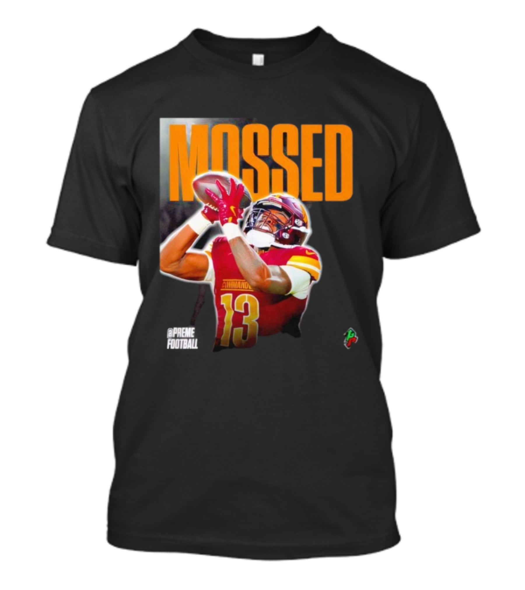 Commanders Treylon Burks 13 Mossed Catch Of The Year Football T-Shirt