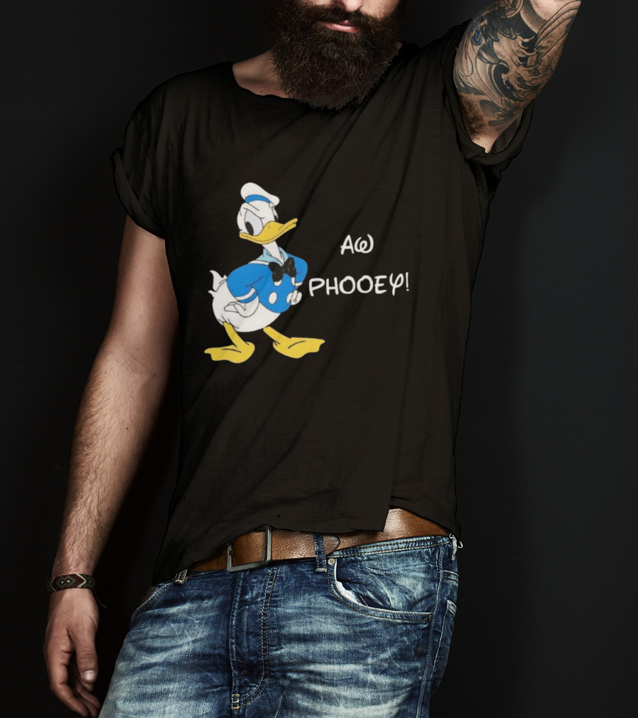Donald Duck Aw Phooey Comic Pose Expression T-Shirt