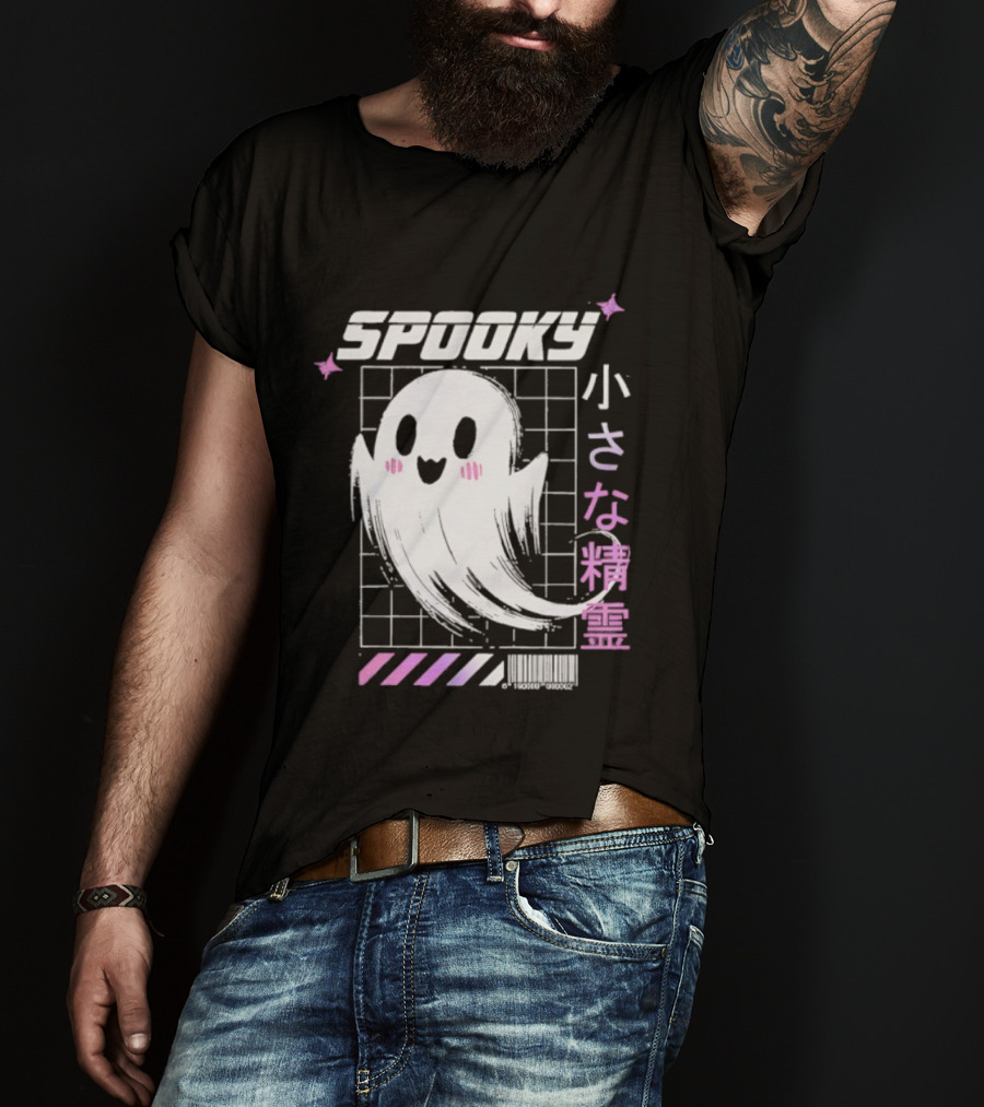 Spooky Ghost Cute Kawaii Spirit T-Shirt