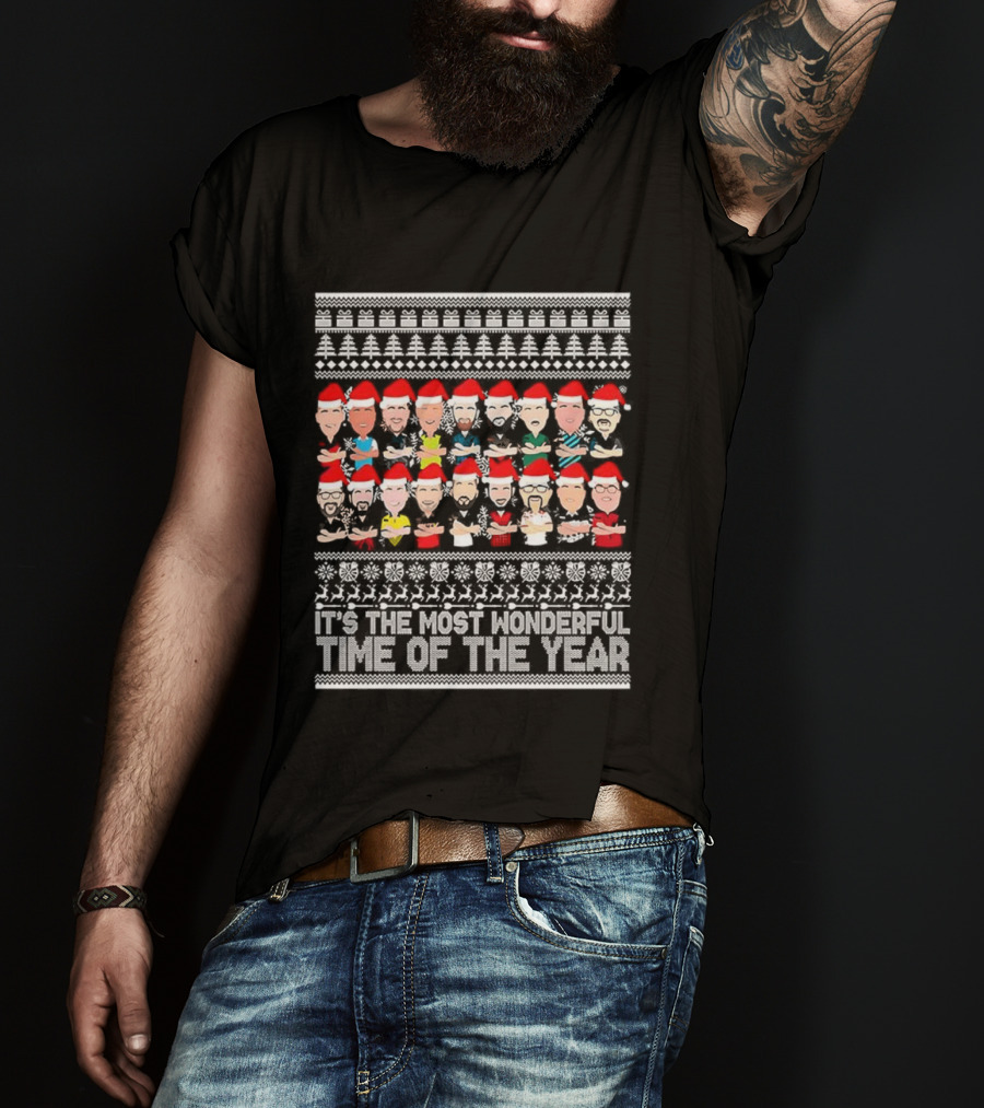 Its The Most Wonderful Time Of The Year Darts Ugly Christmas Jumpers T-Shirt