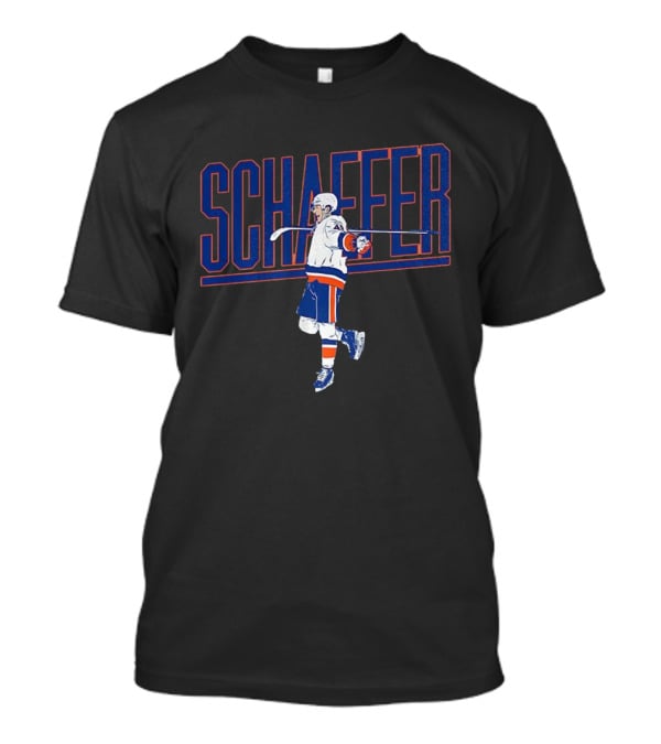 Schaefer New York Islanders Hockey Pose T-Shirt